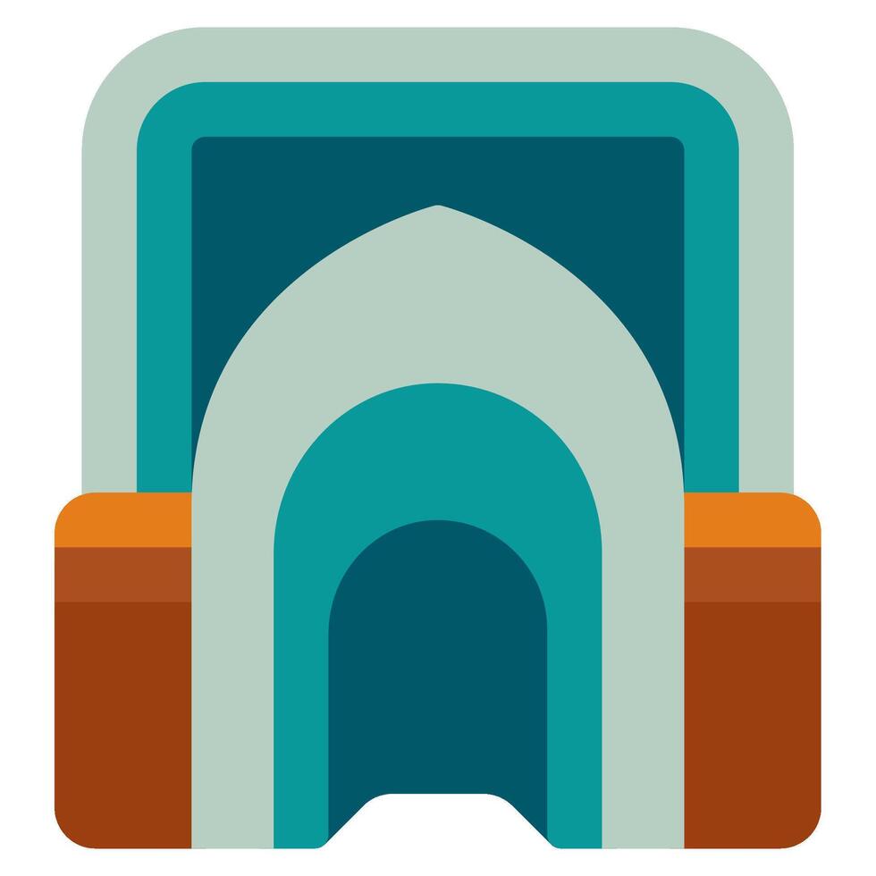 Mihrab Icon Ramadan, for infographic, web, app, etc vector