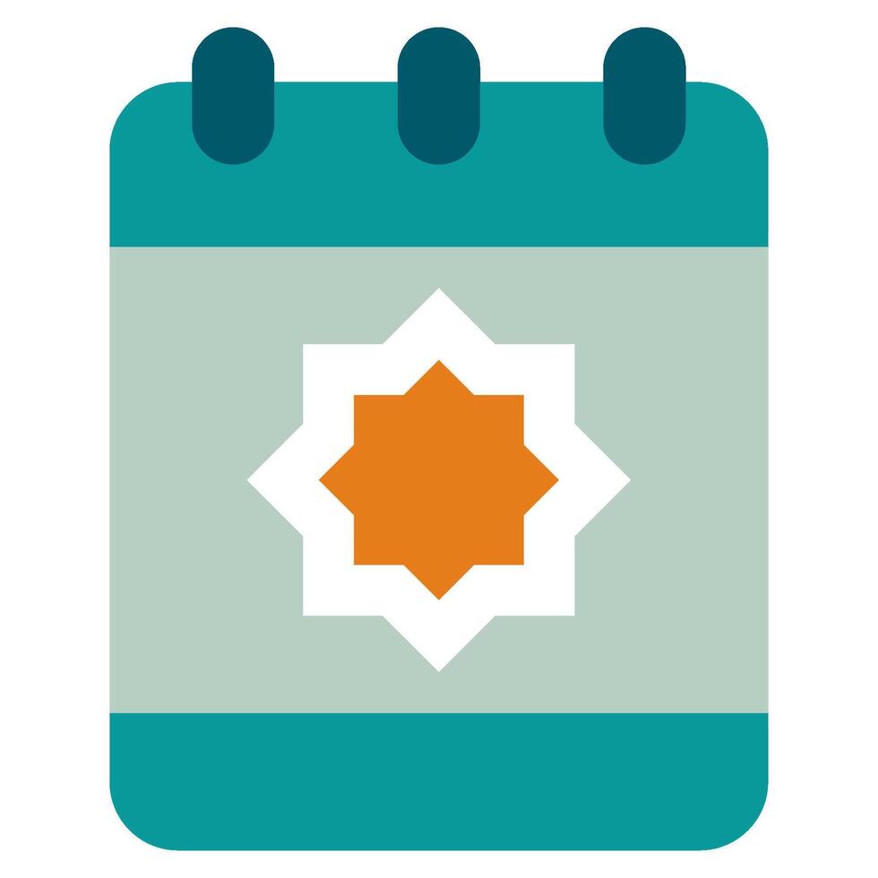 Islamic Calendar Icon Ramadan, for infographic, web, app, etc vector