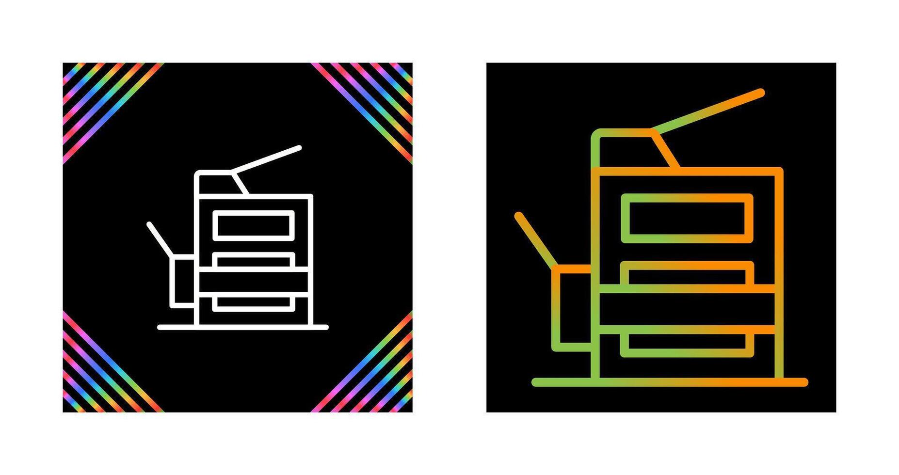 Copy Machine Vector Icon