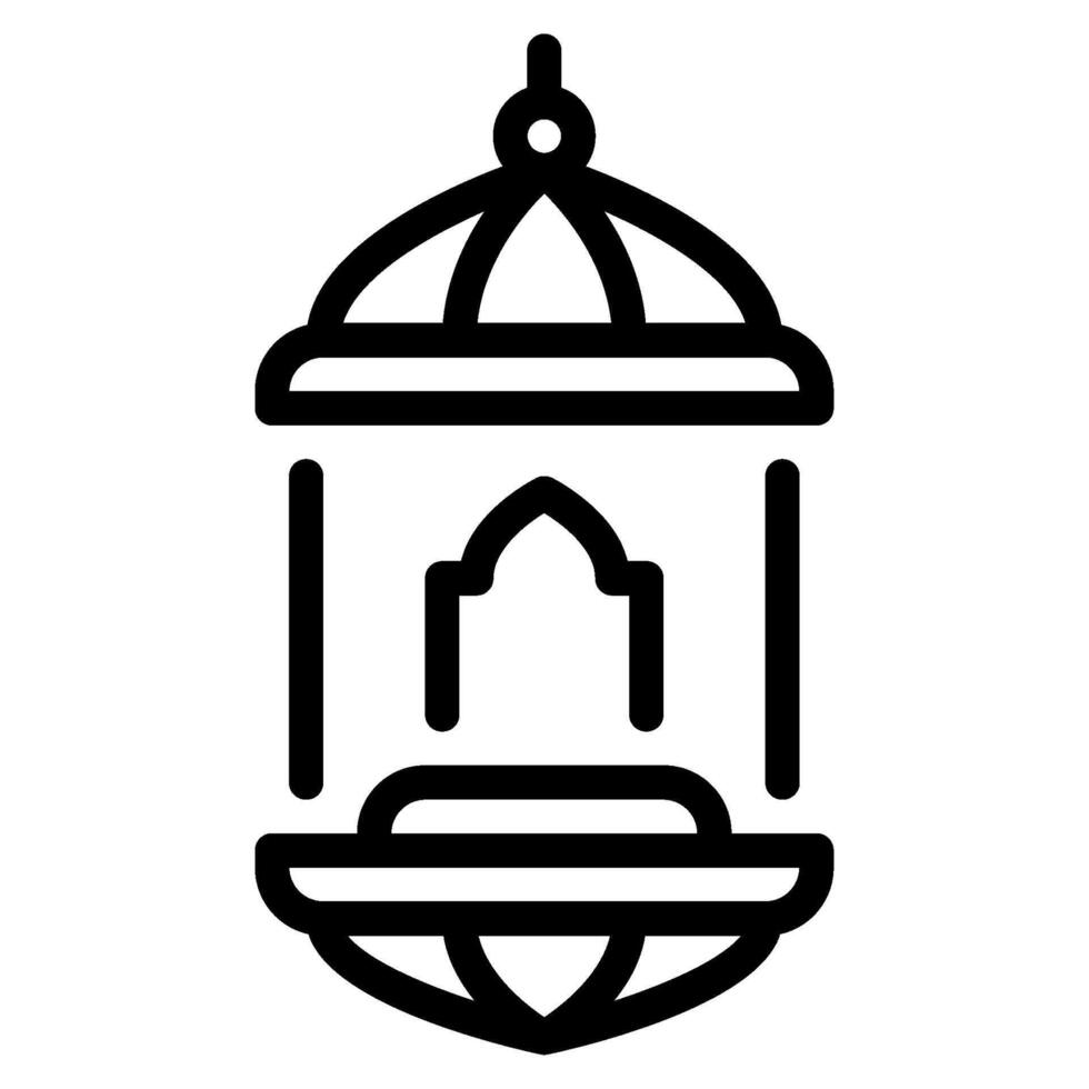 Lantern Icon Ramadan, for infographic, web, app, etc vector