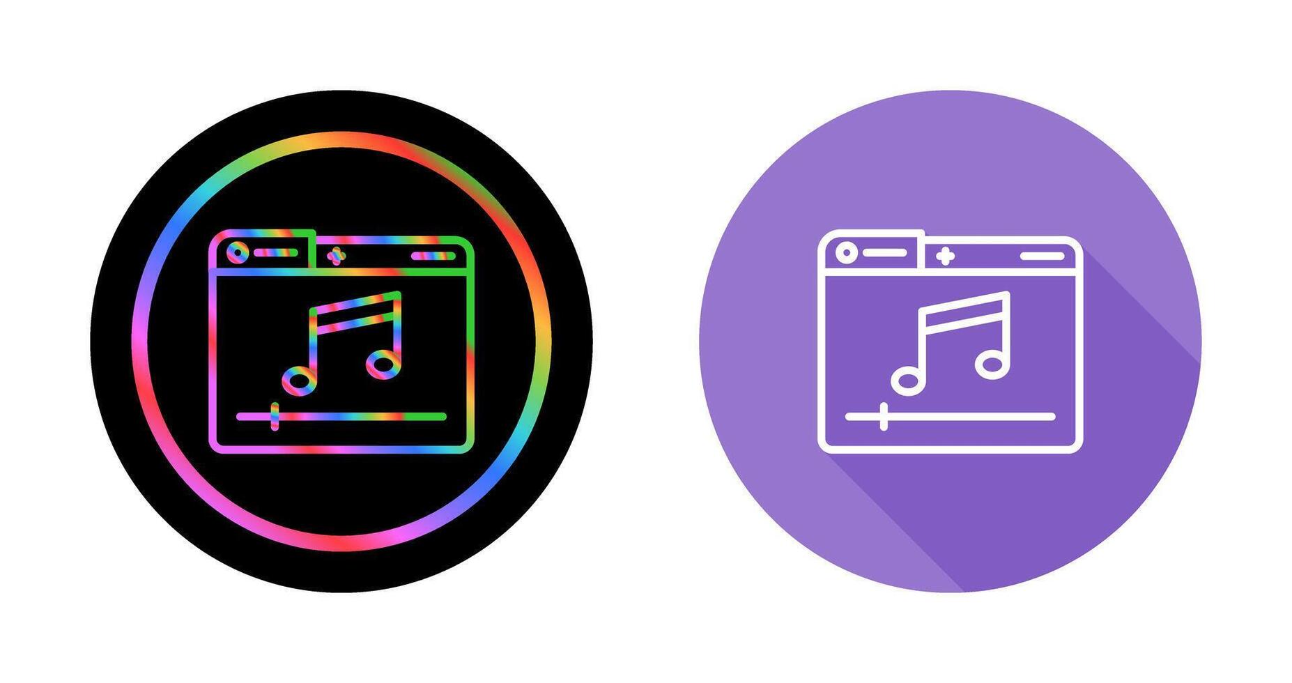 Music Player Vector Icon