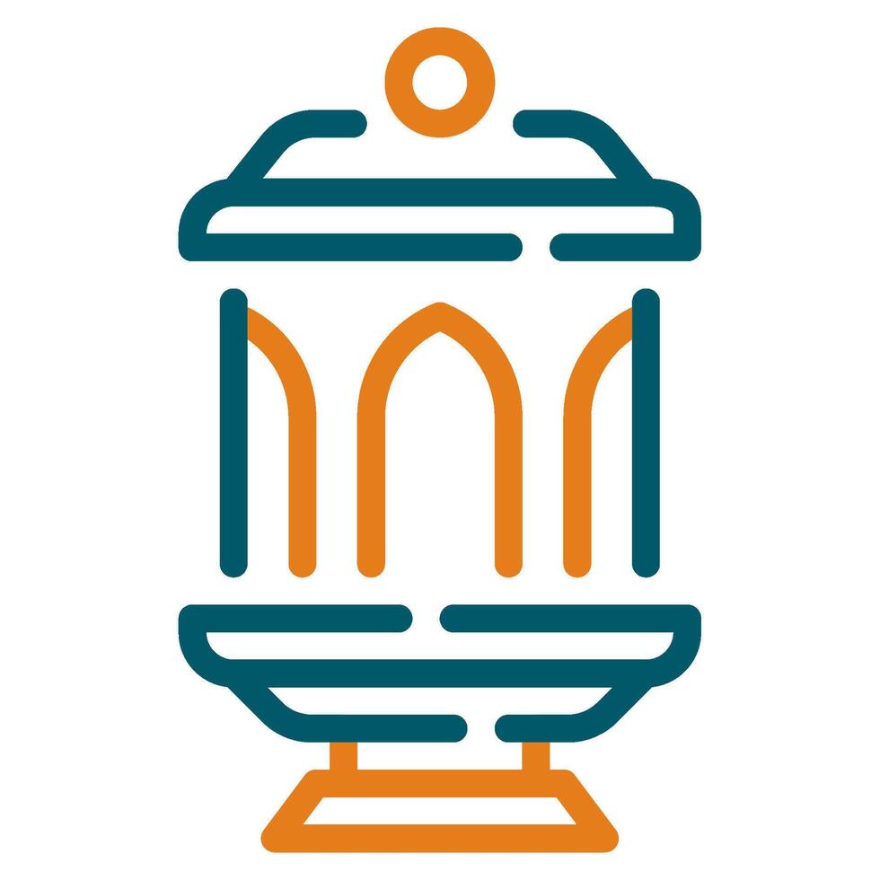 Traditional Lamp Icon Ramadan, for infographic, web, app, etc vector