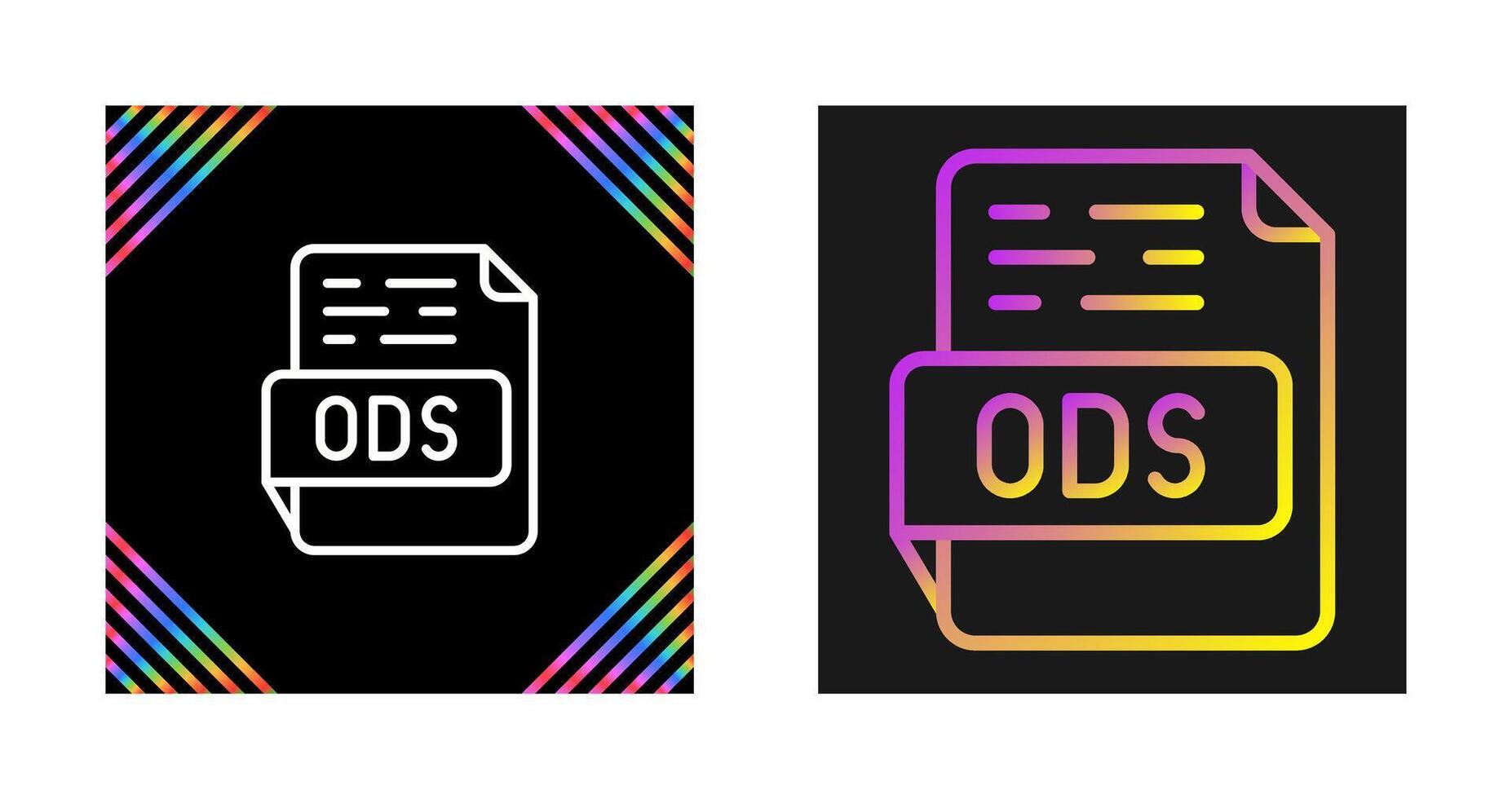 ODS Vector Icon