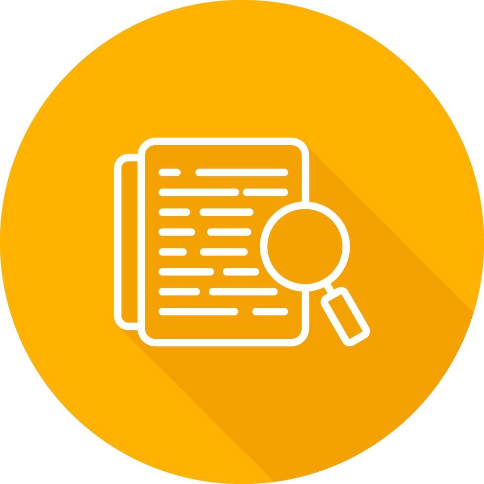 Document Review Vector Icon