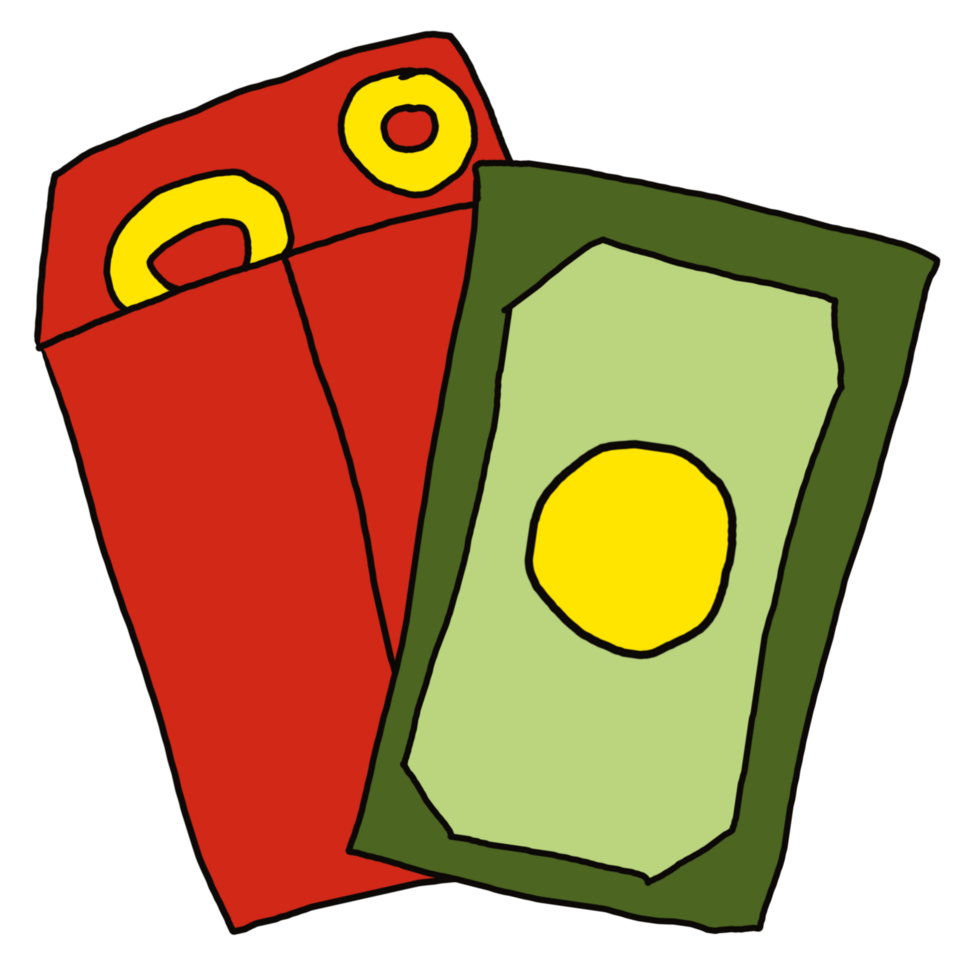 Hand drawn chinese element png