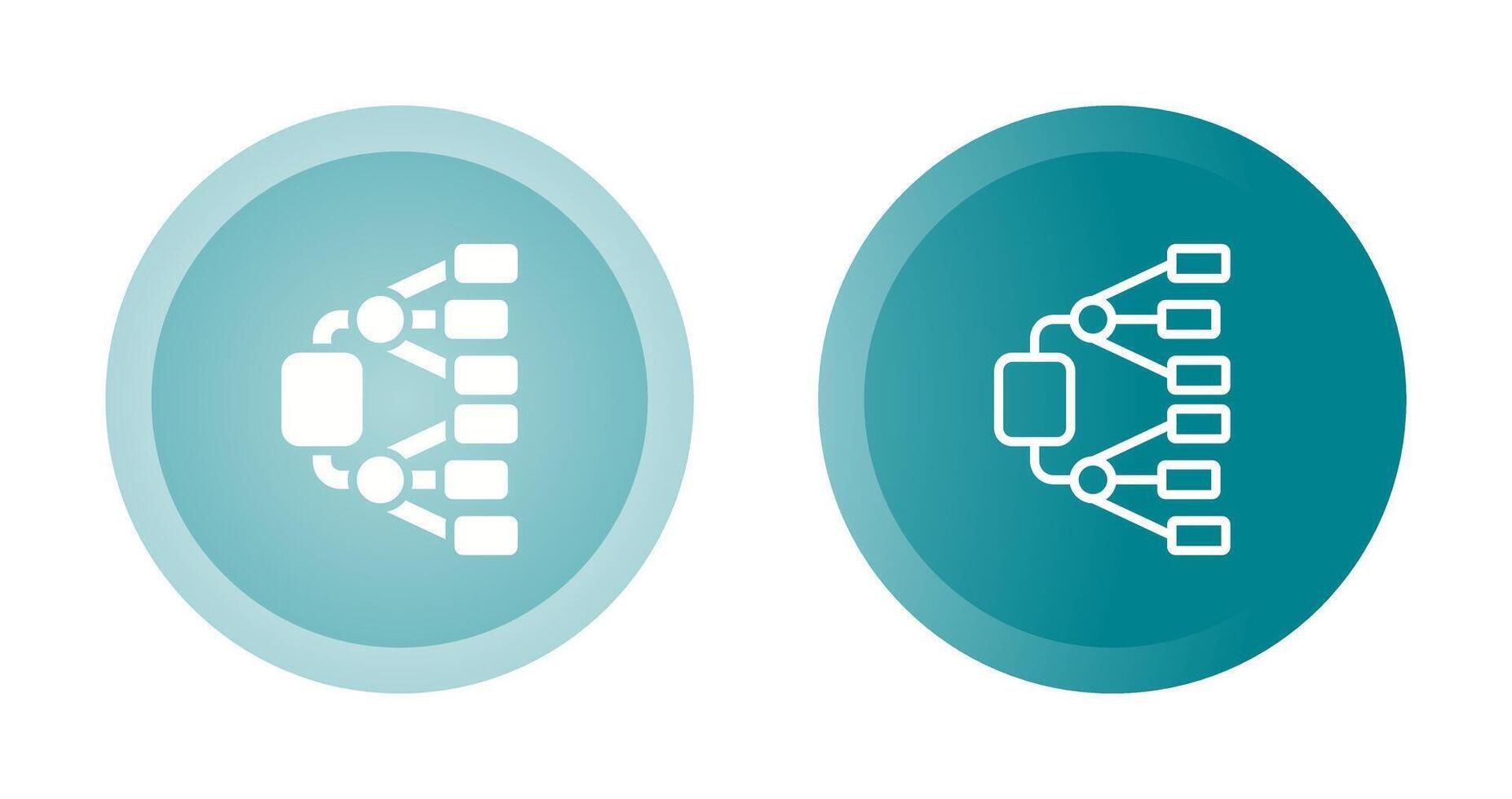 Network Diagram Vector Icon