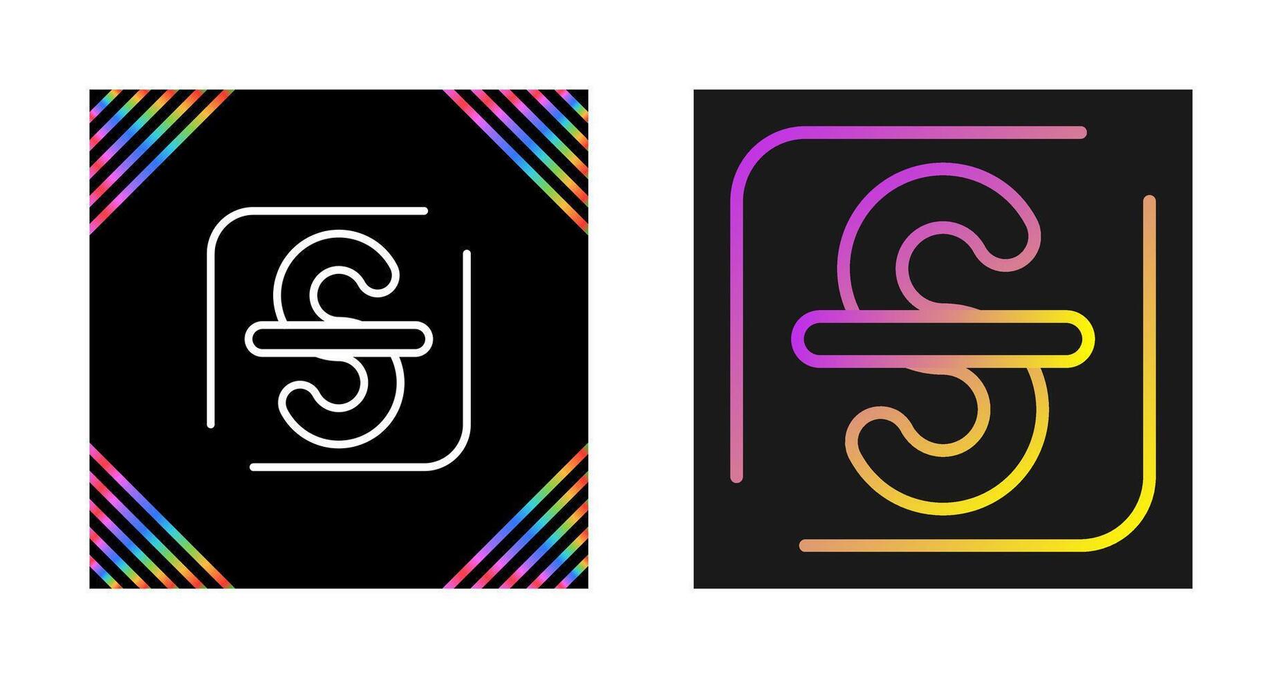 Strikethrough Vector Icon