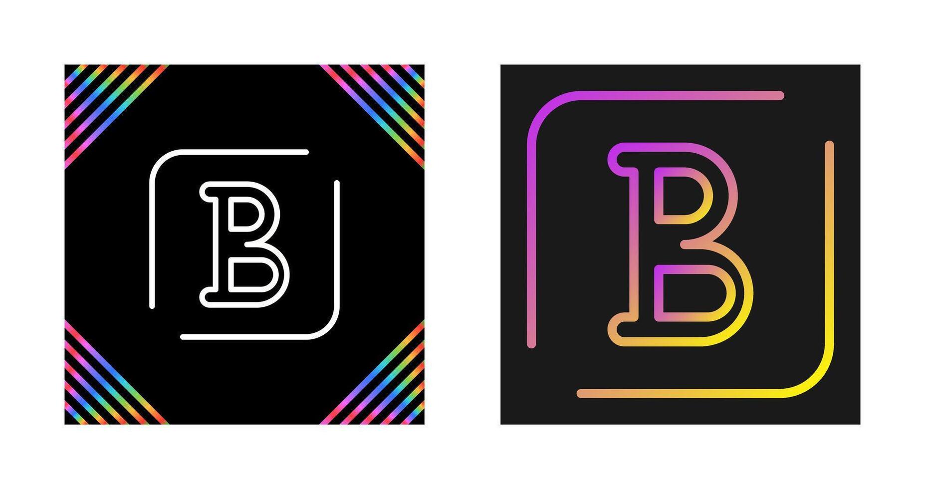 Bold Vector Icon