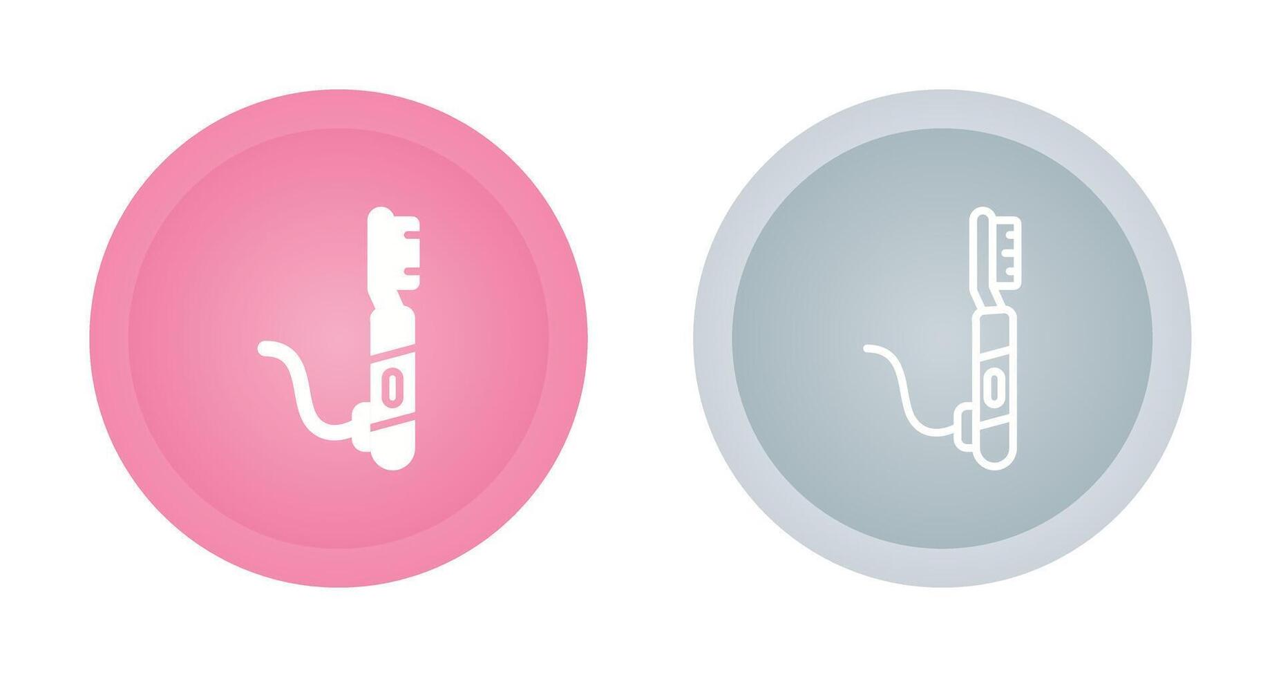 eléctrico cepillo de dientes vector icono