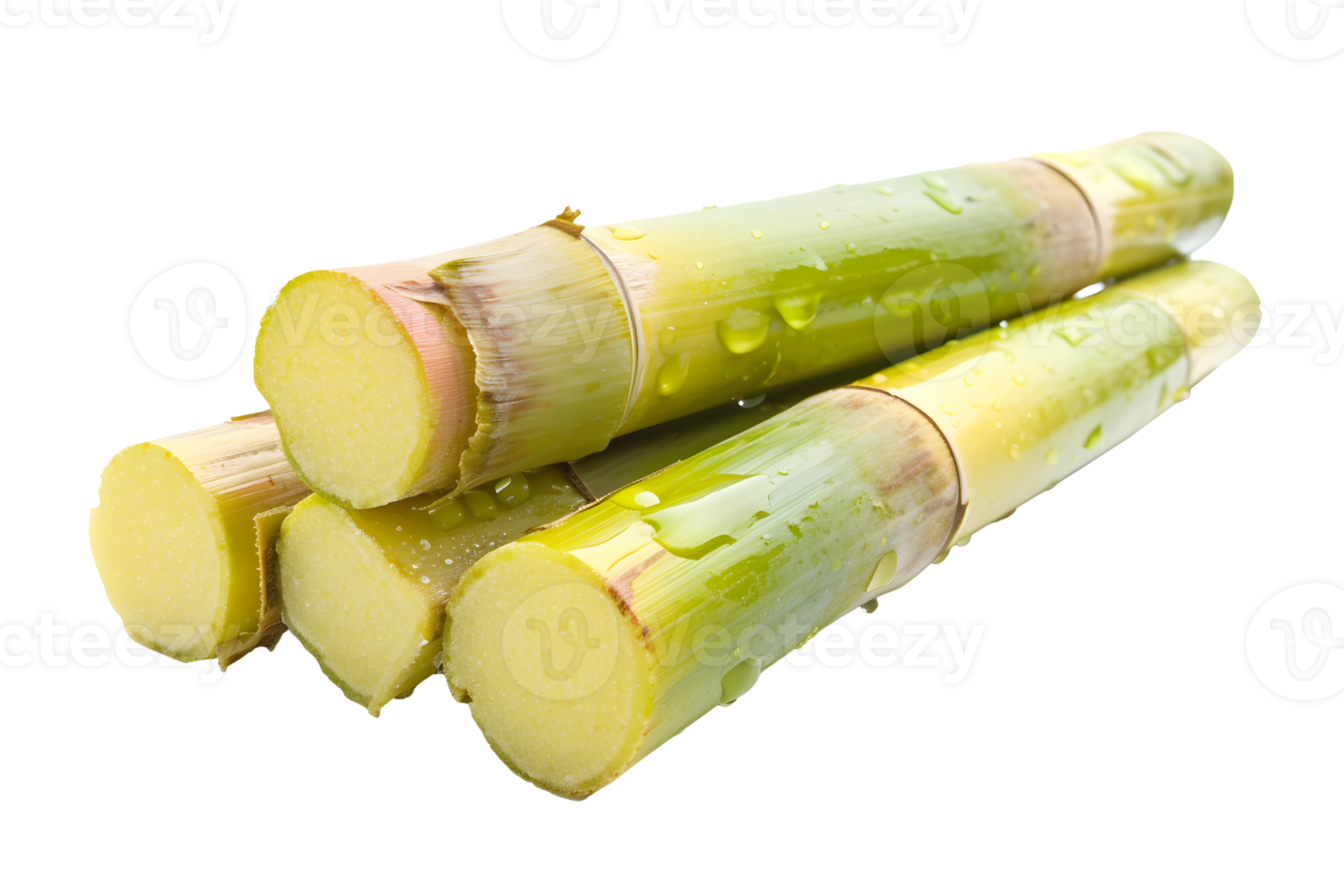 AI generated Sugar cane PNG