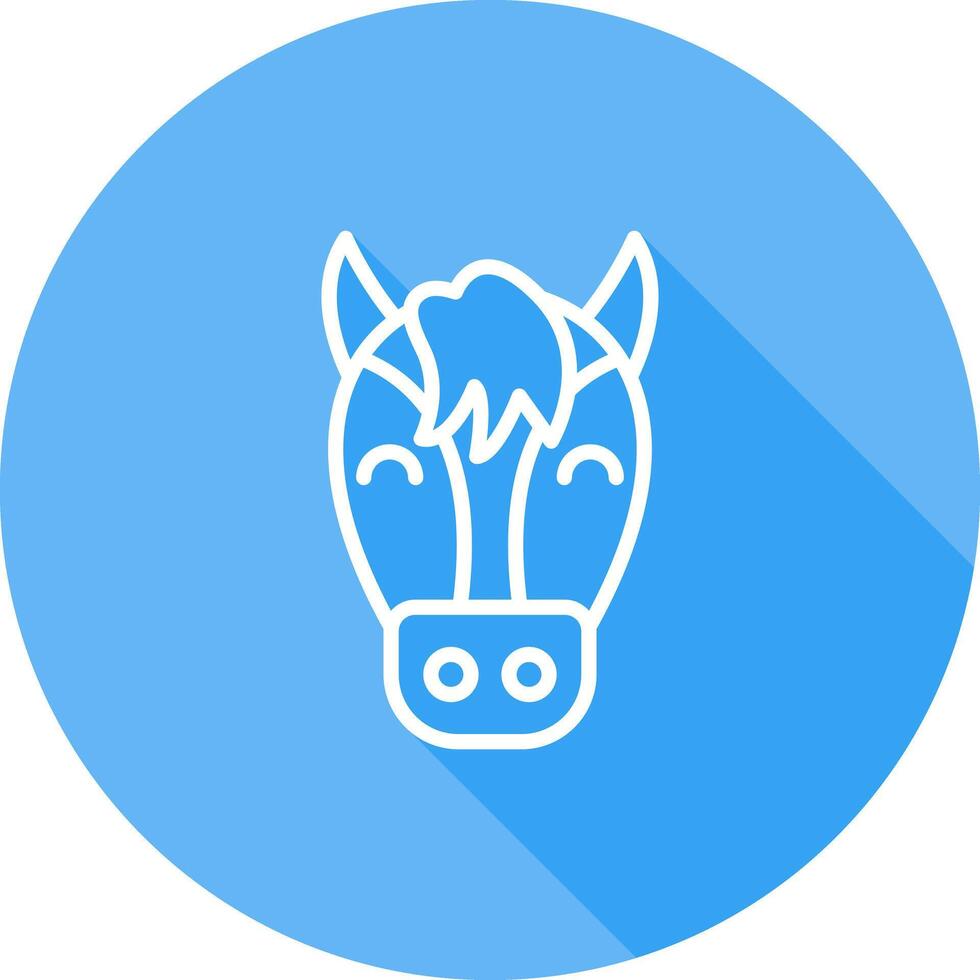 icono de vector de caballo