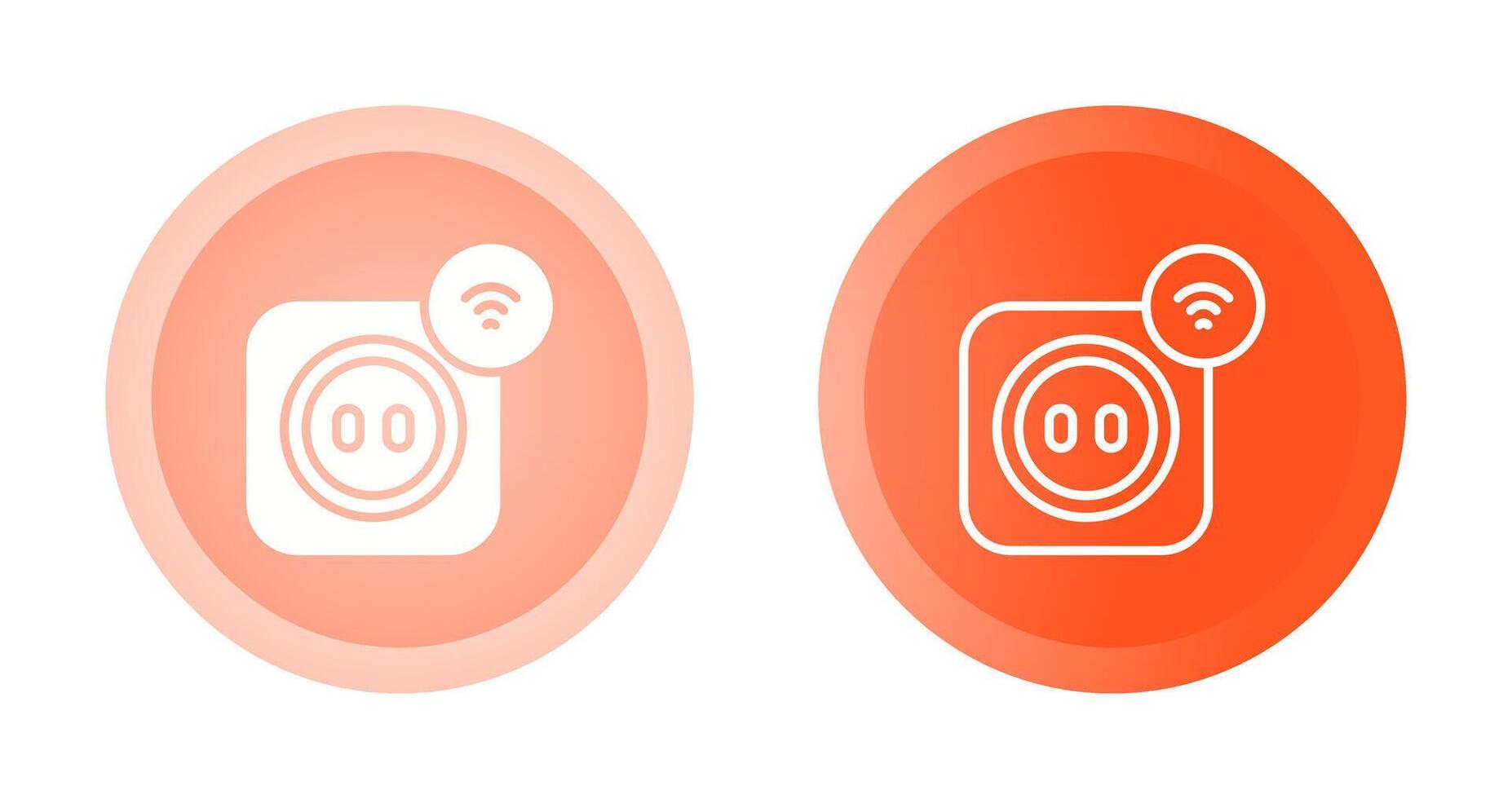 Smart Plug Vector Icon