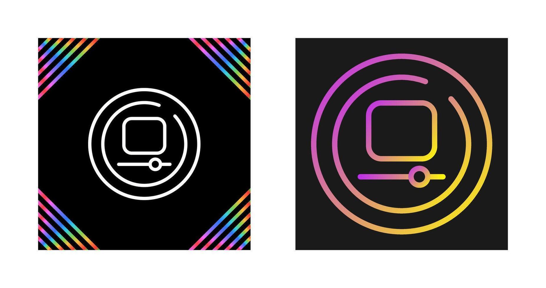 Video Stop Circle Vector Icon