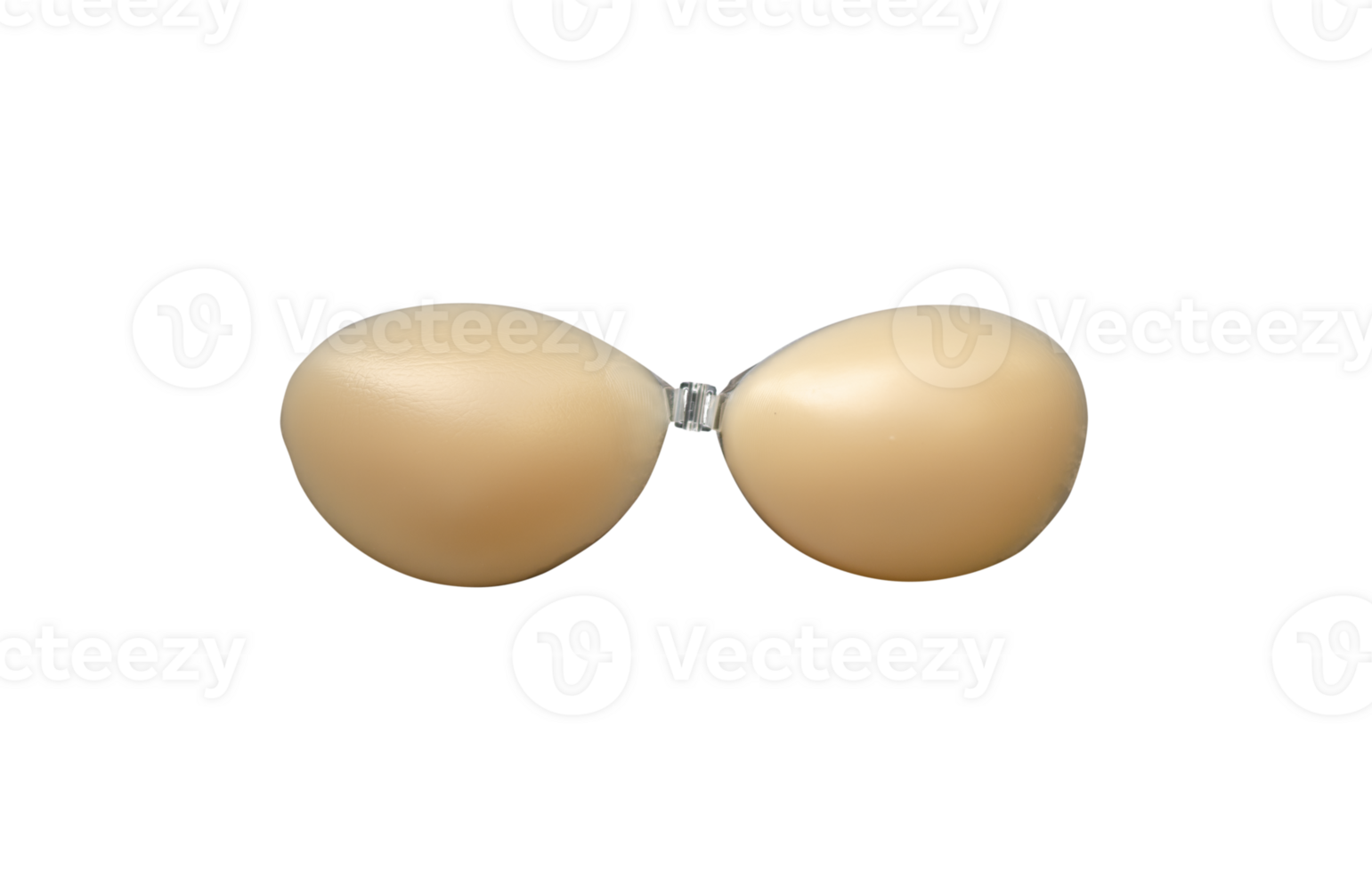 Silicone bra covers the breasts only for women nipples. on transparent background png