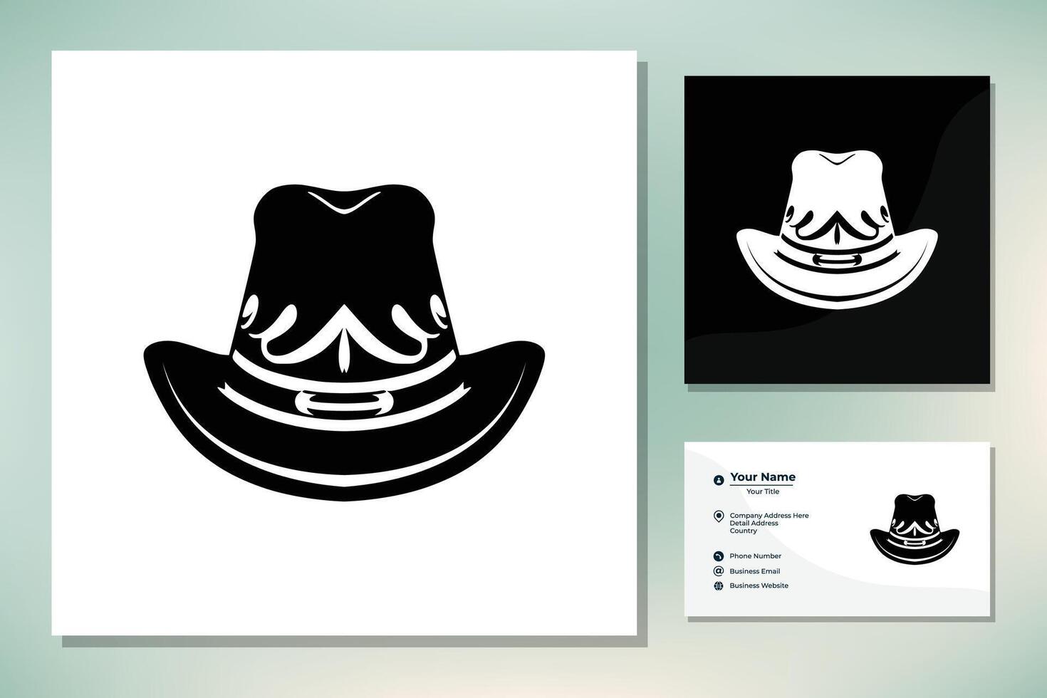 sencillo negro mexicano sombrero sombrero vector