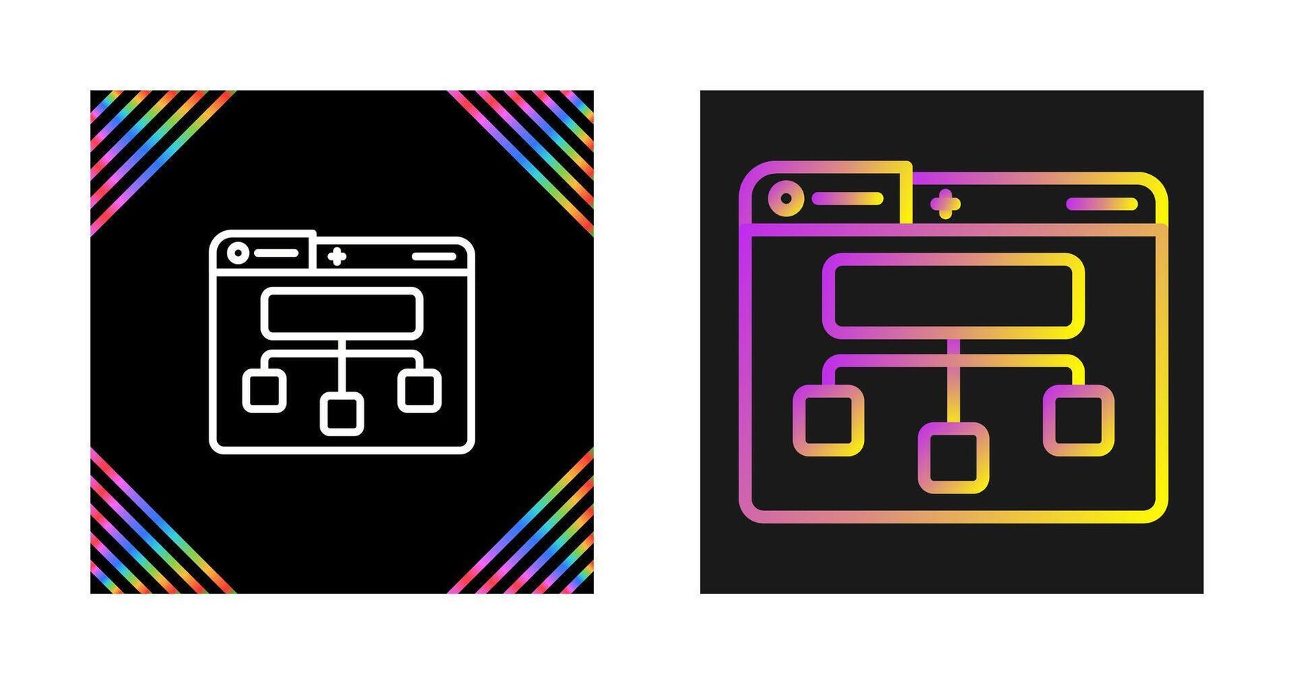 Site Map Vector Icon