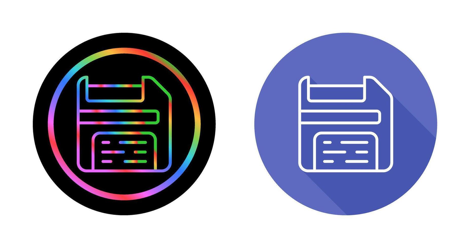 Floppy Disk Vector Icon