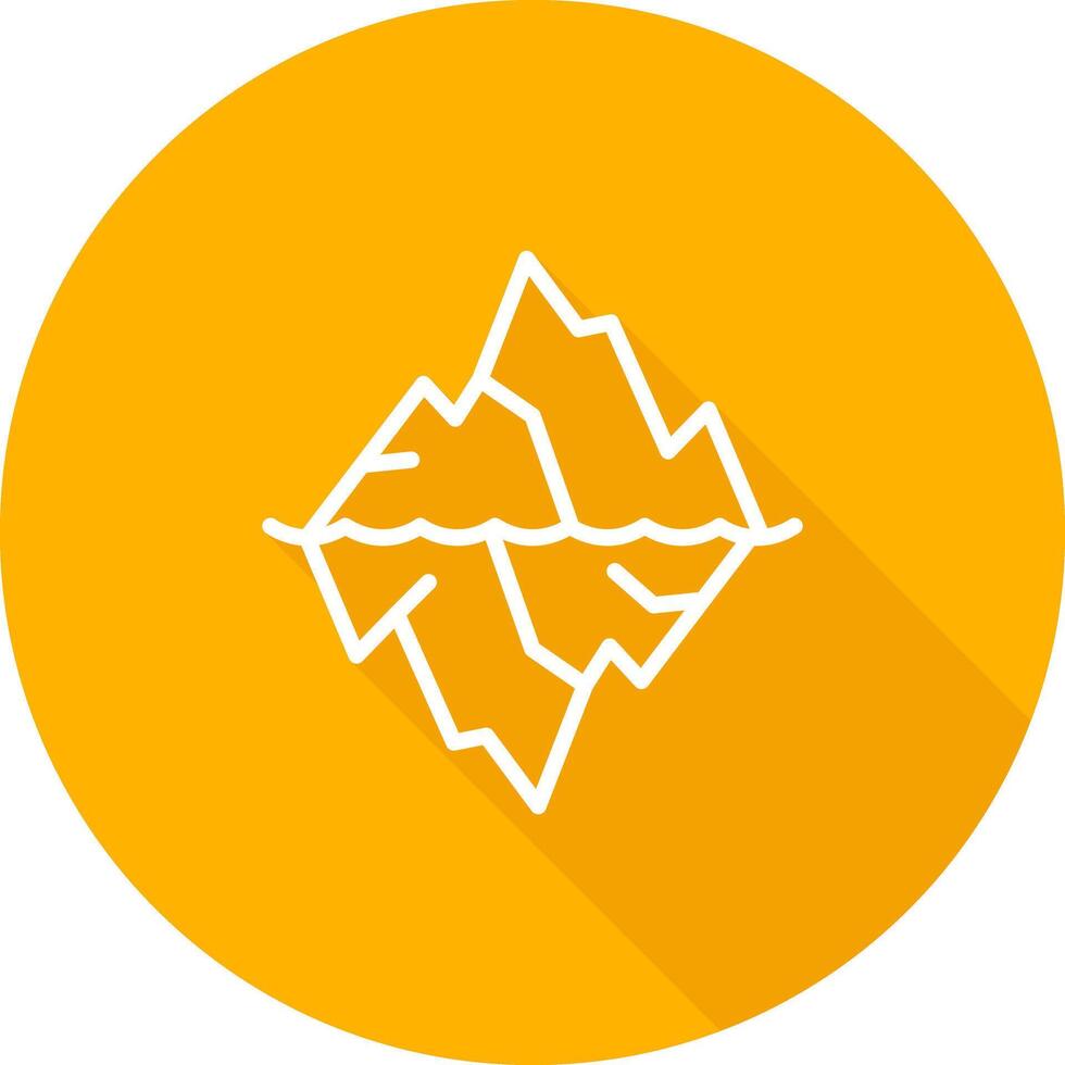Glacier Vector Icon