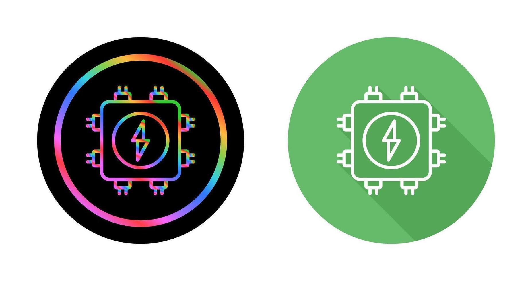 Junction Box Vector Icon