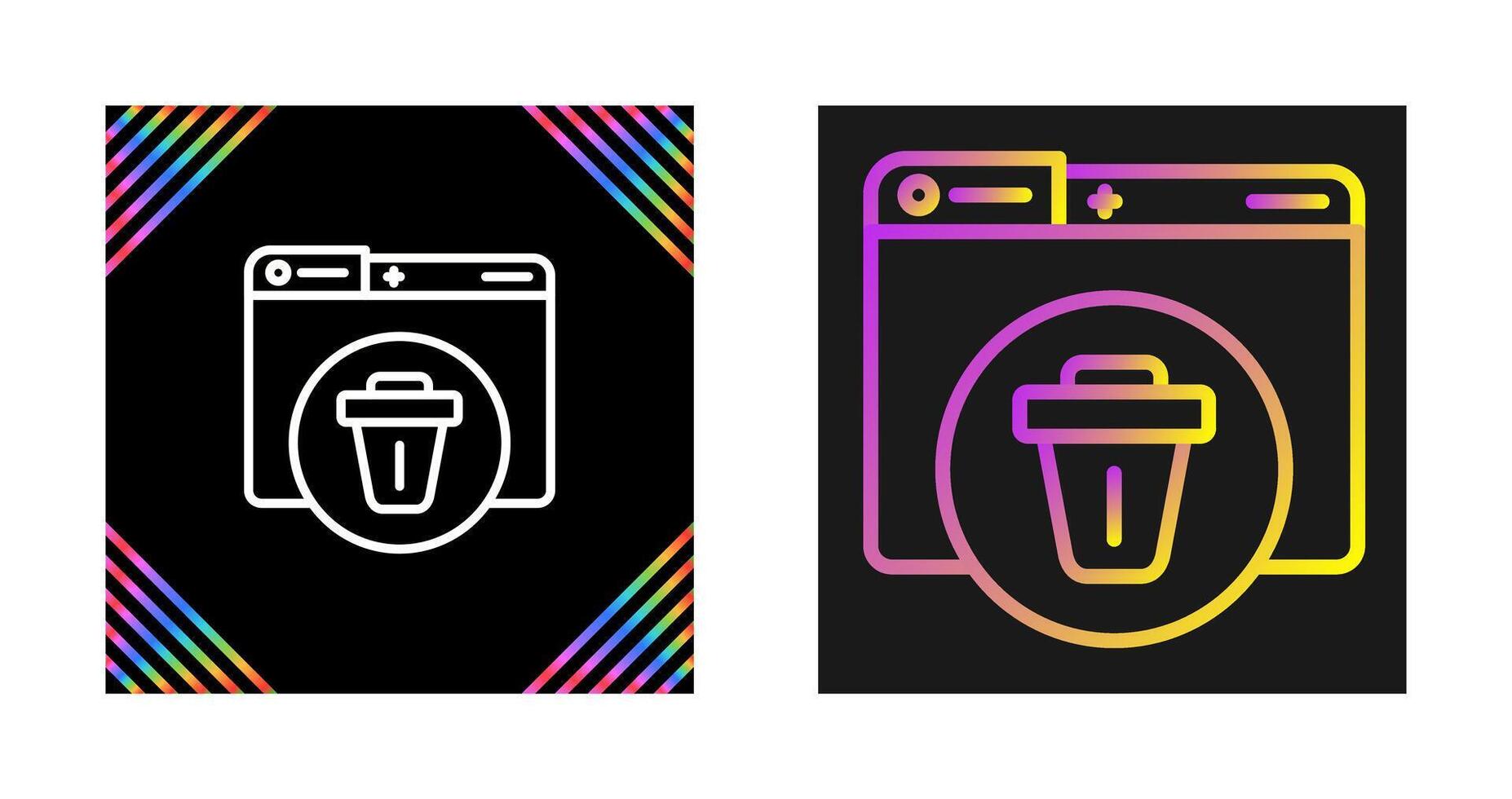 Trash Can Vector Icon