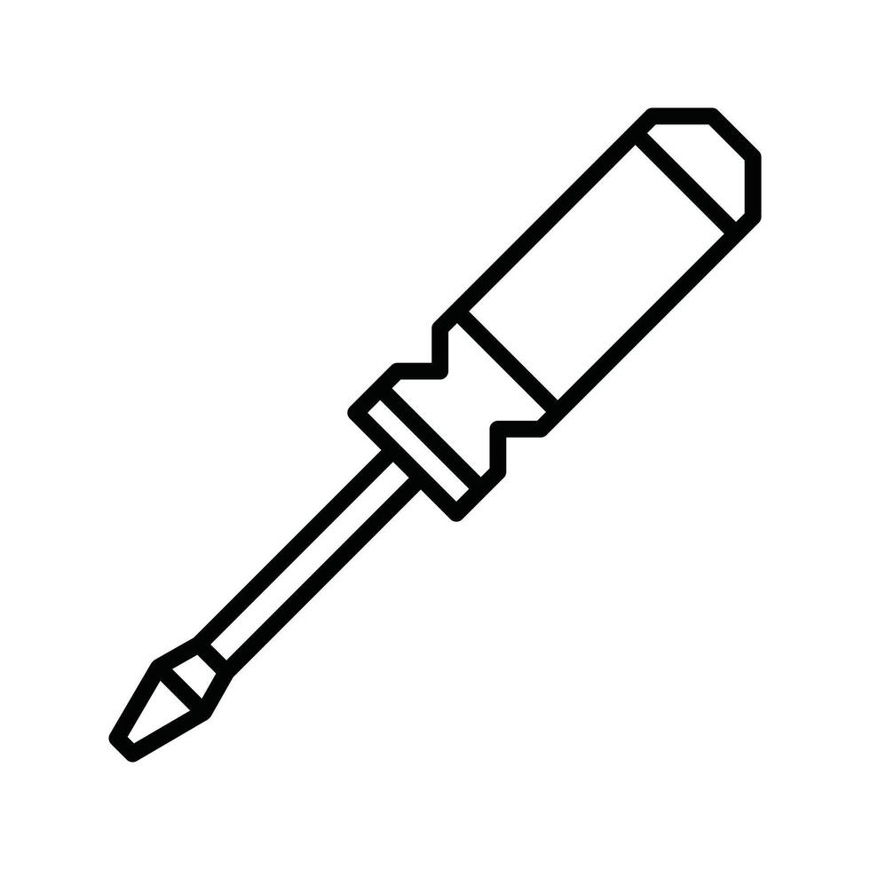 screwdriver construction tools for building, carpentier, house, manufacture vector