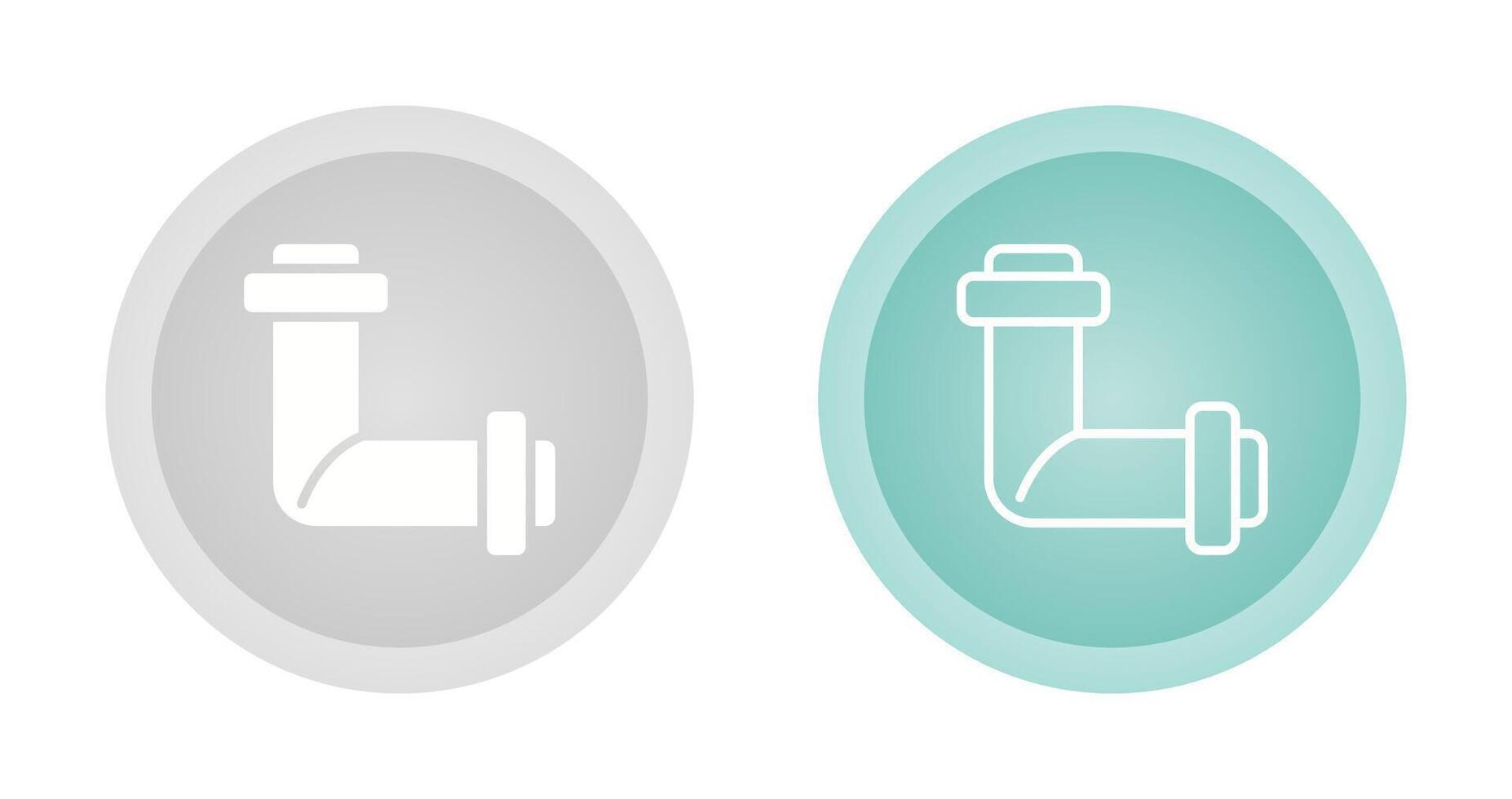 Conduit Coupling Vector Icon