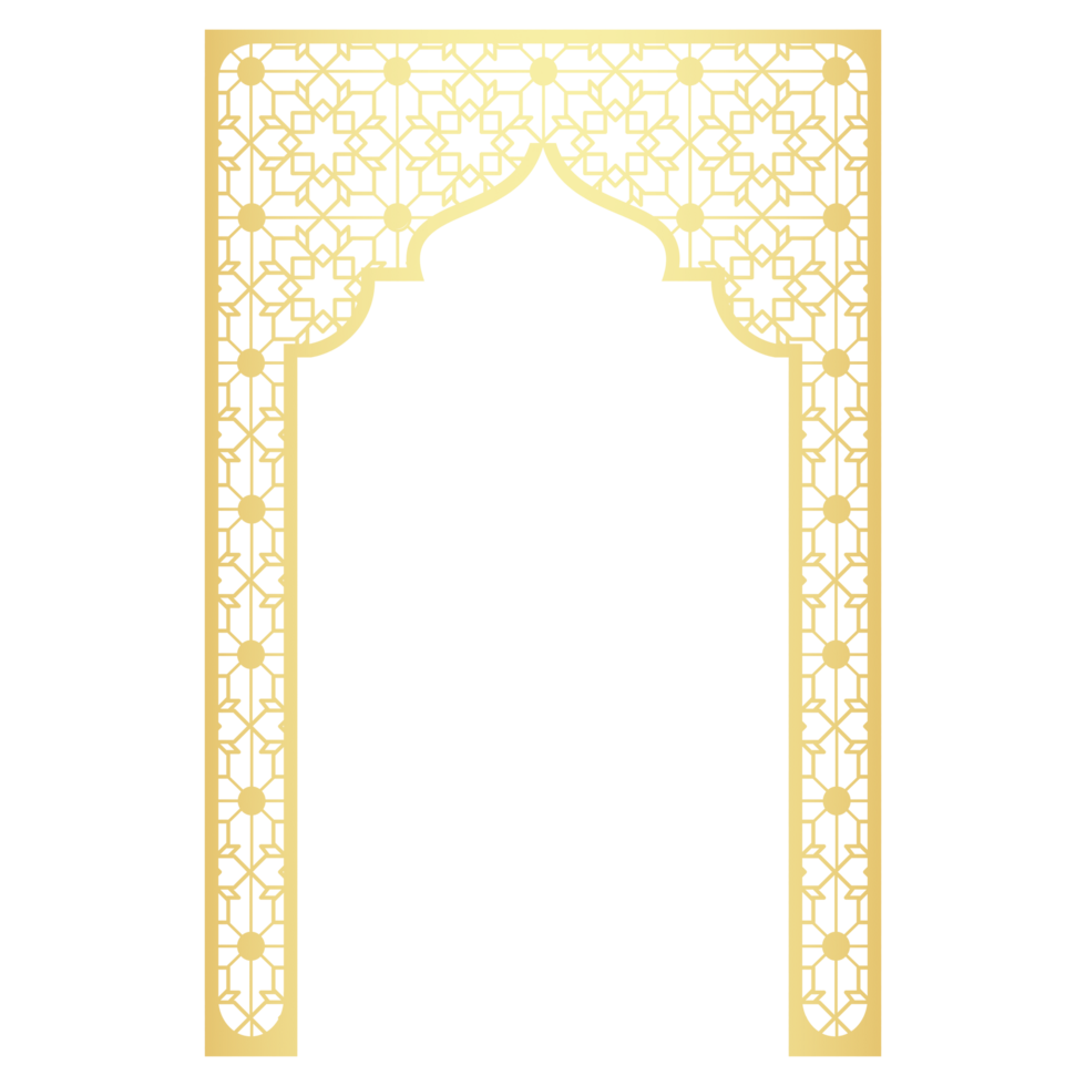 Islamic frame design png