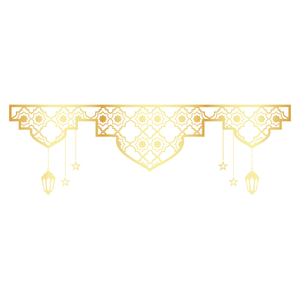 Islamic frame design png