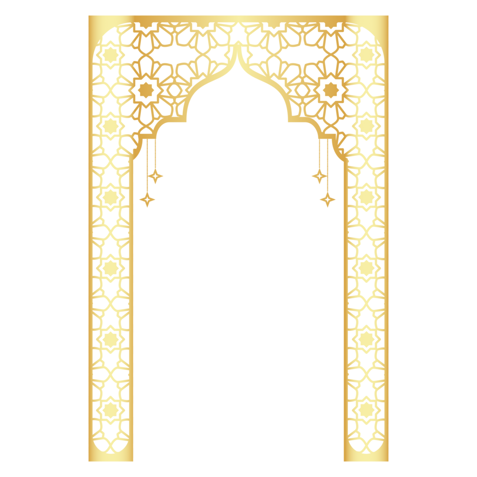 design del telaio islamico png