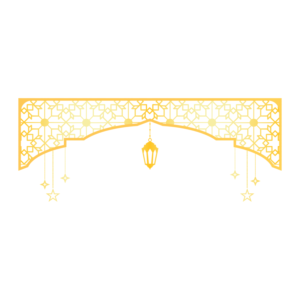 Islamic frame design png