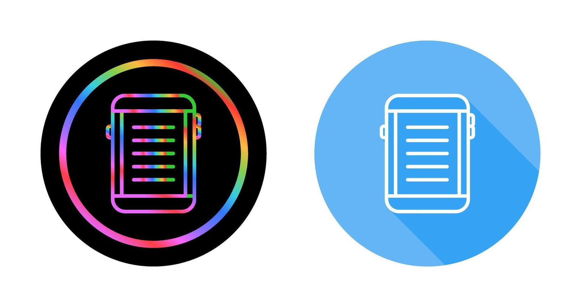 E-reader Vector Icon