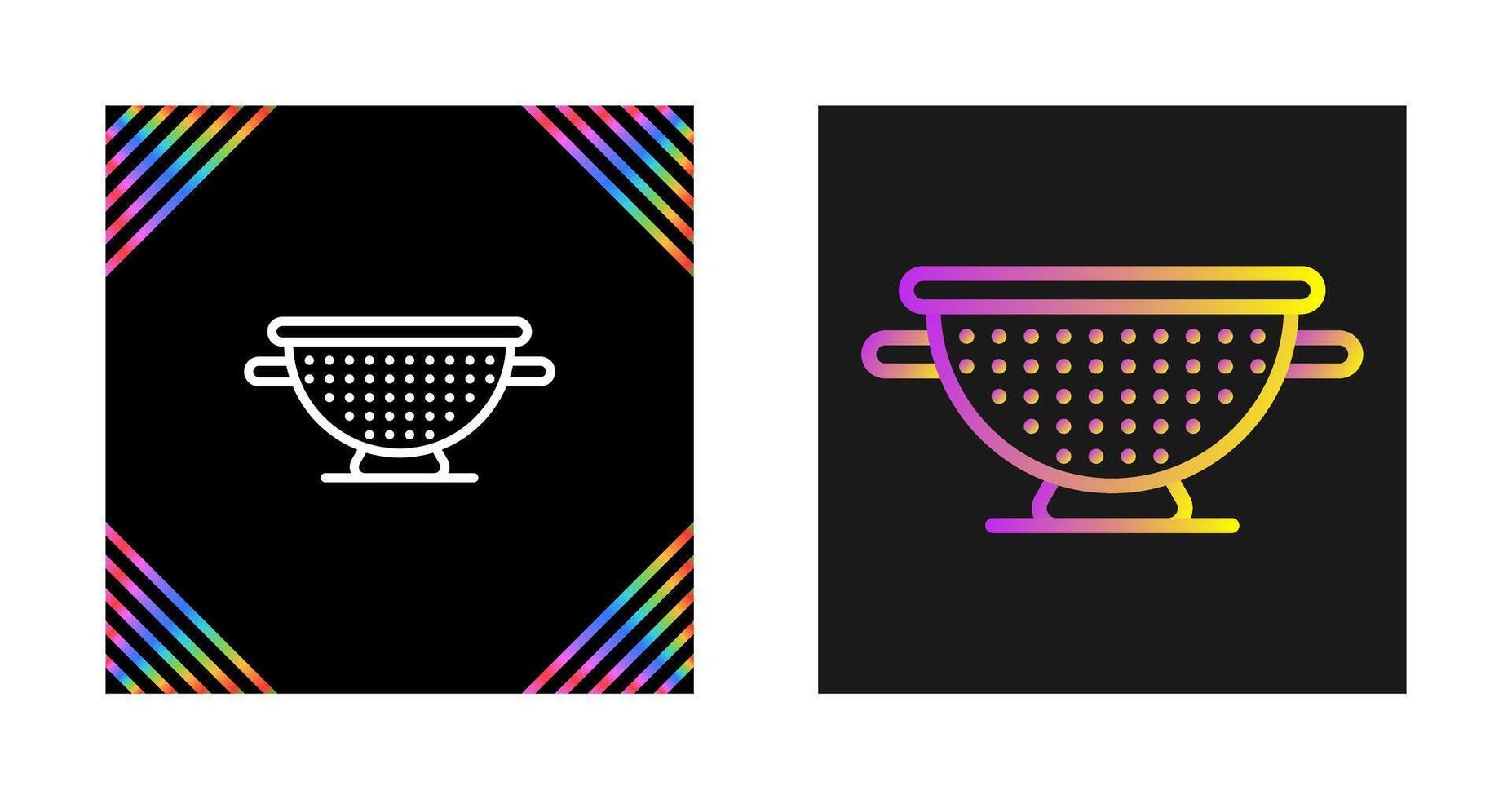 Colander Vector Icon