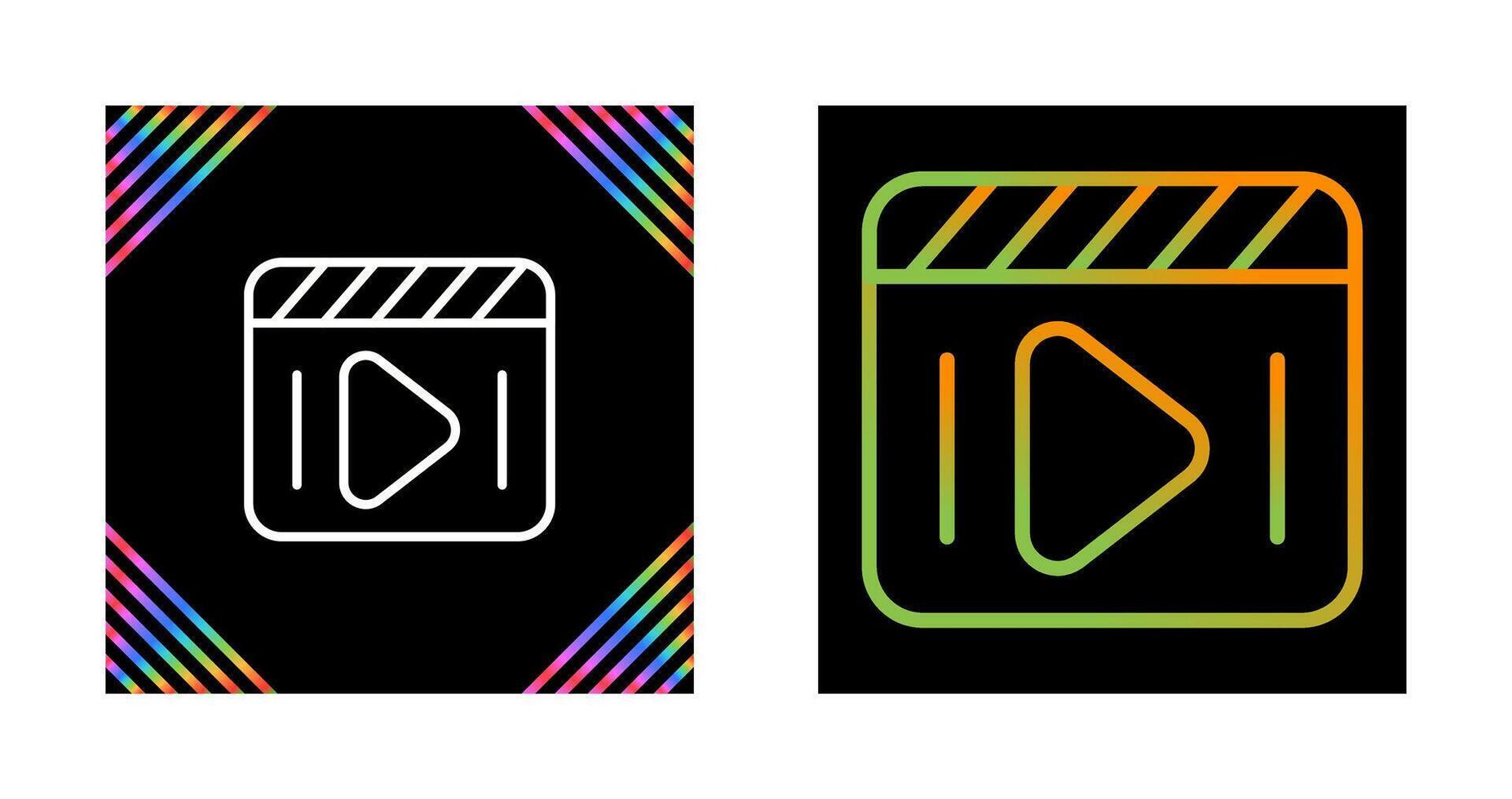 Clapperboard Vector Icon
