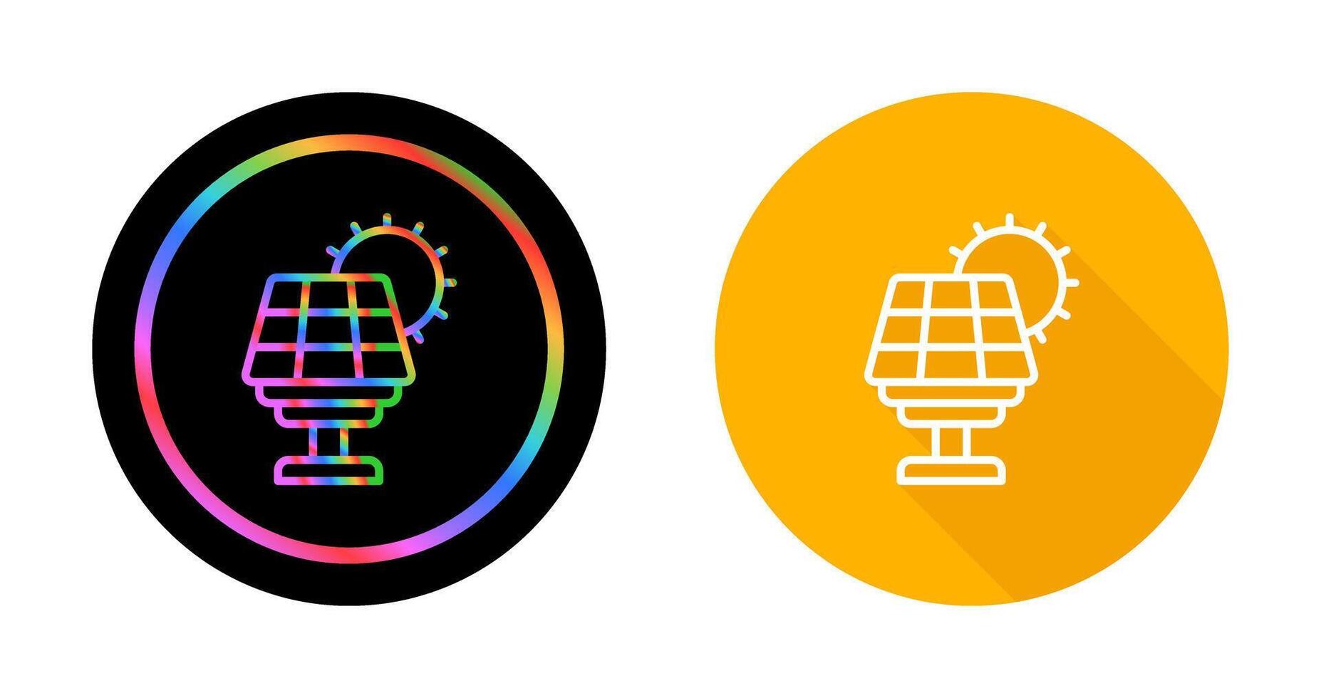 Solar Panel Vector Icon