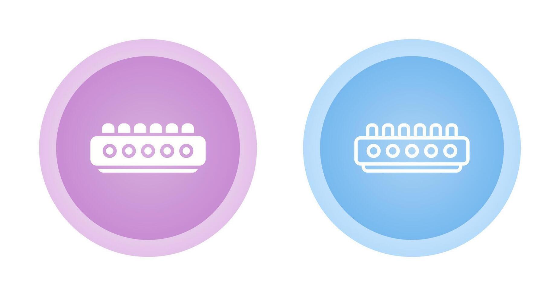 Cable Termination Block Vector Icon