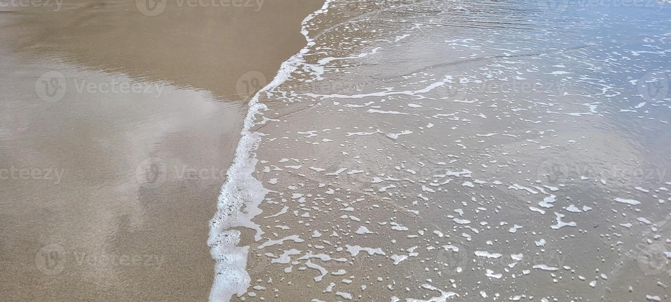 image of sea waves on the north coast of brazil in ubatuba itamambuca beach photo