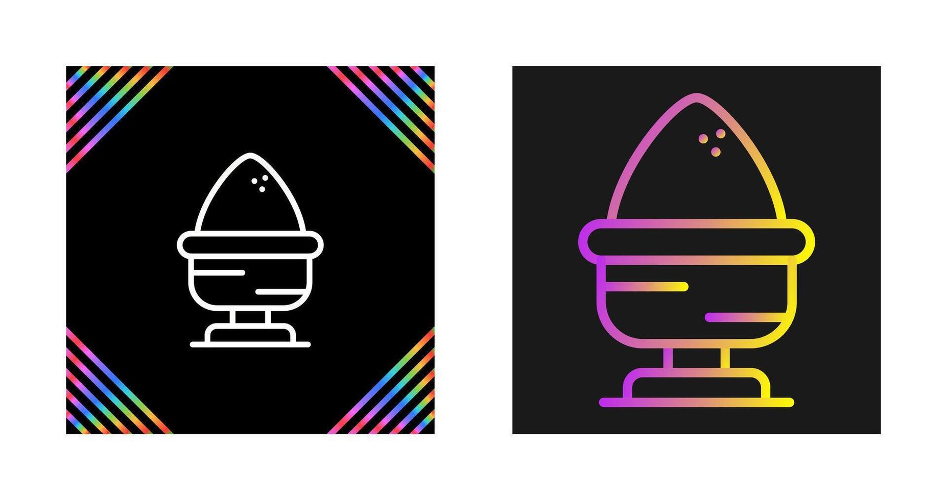 Boiled Egg Vector Icon