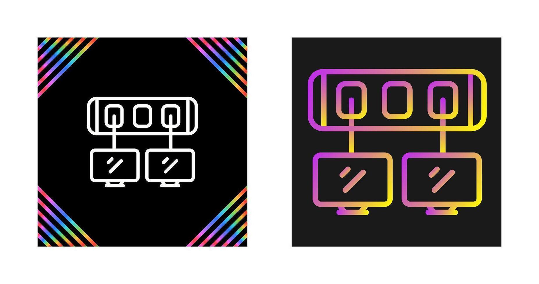 Network Switch Vector Icon