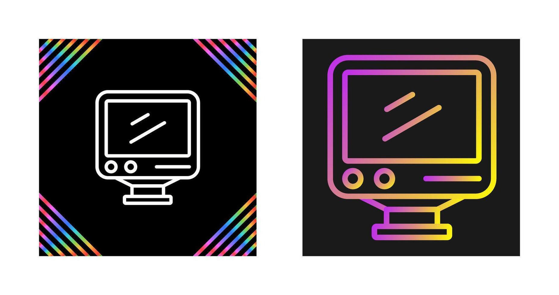 Desktop Vector Icon