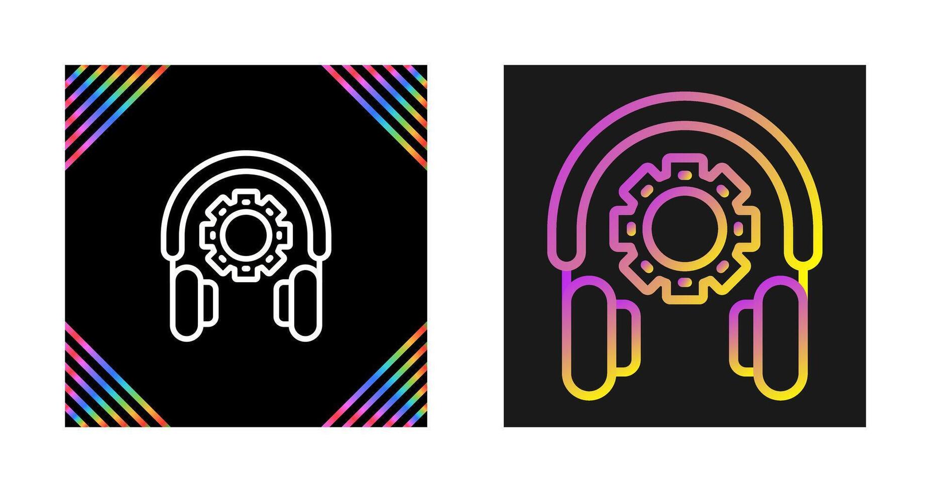 Headset Vector Icon