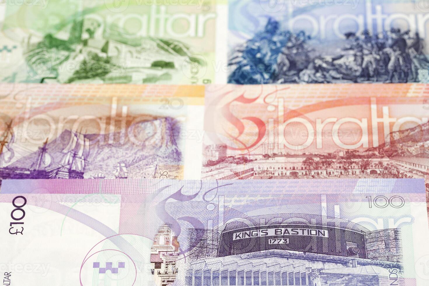 Gibraltar money a business background photo