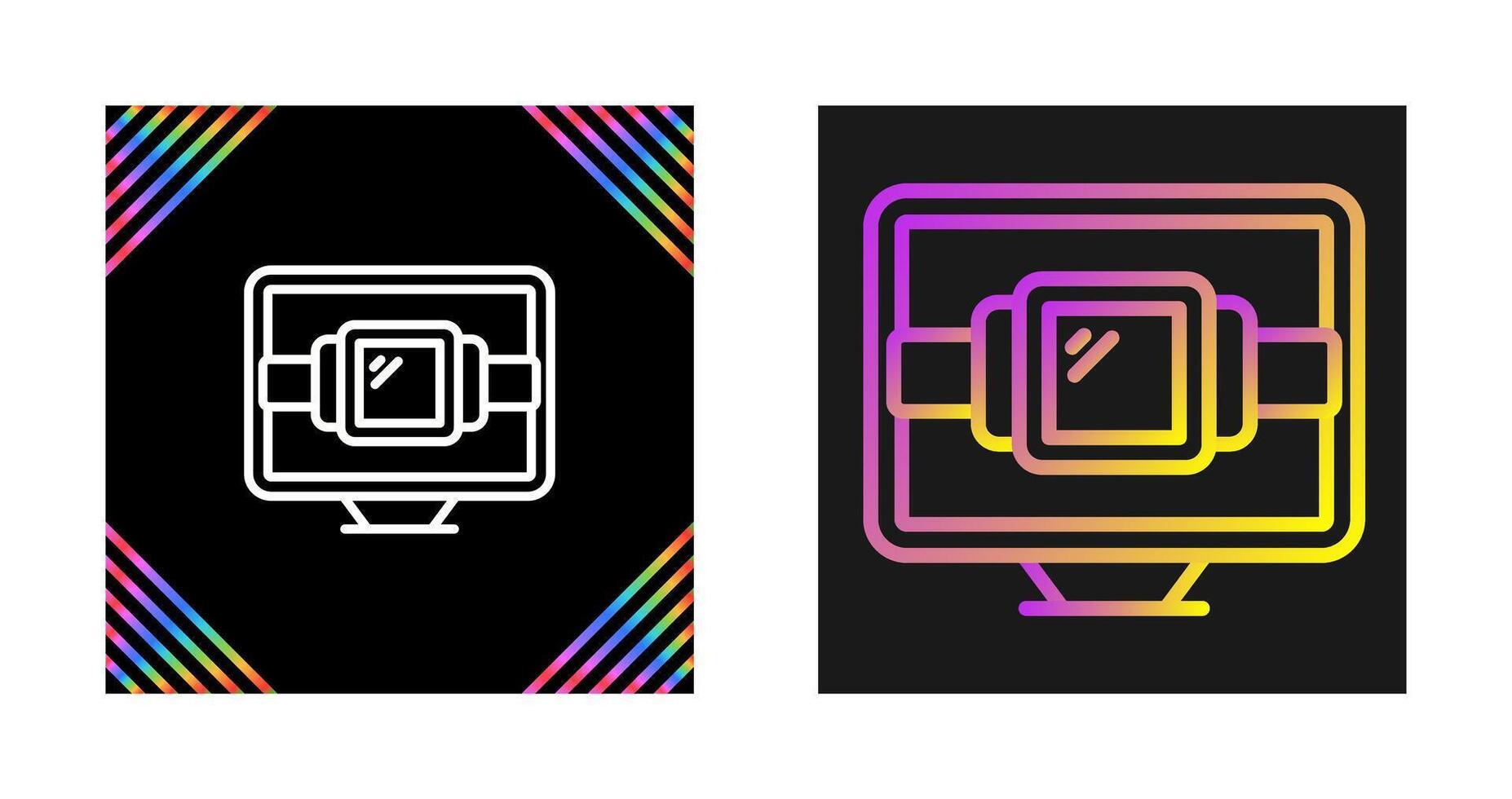 Desktop Vector Icon