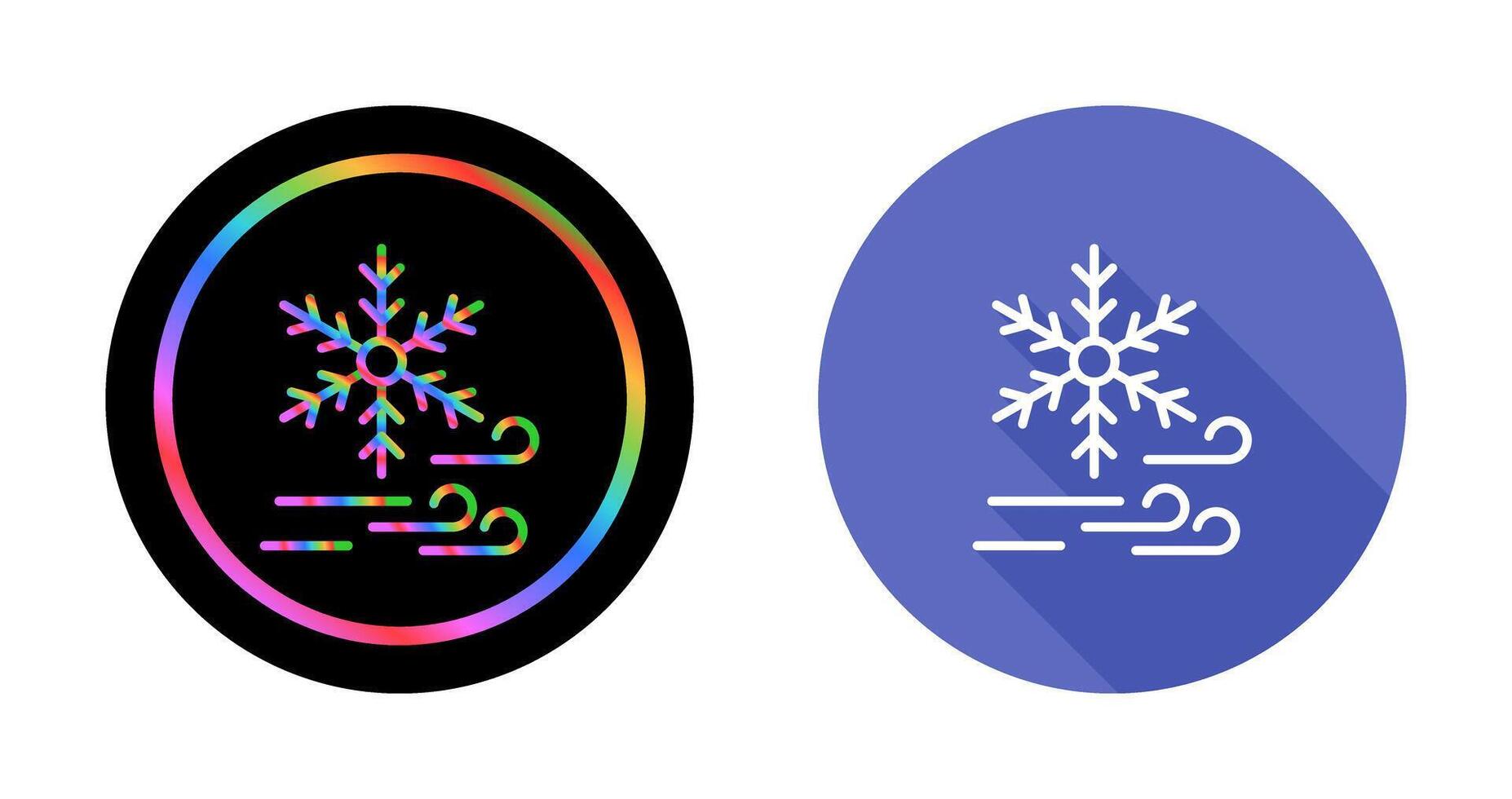 icono de vector de copo de nieve