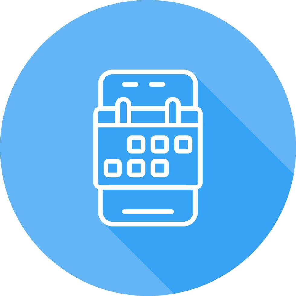 Booking App Vector Icon