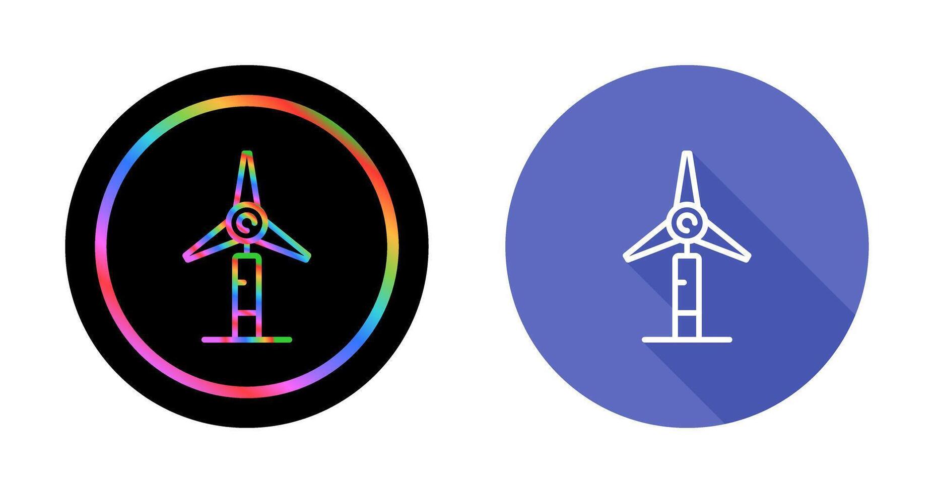 Windmill Vector Icon