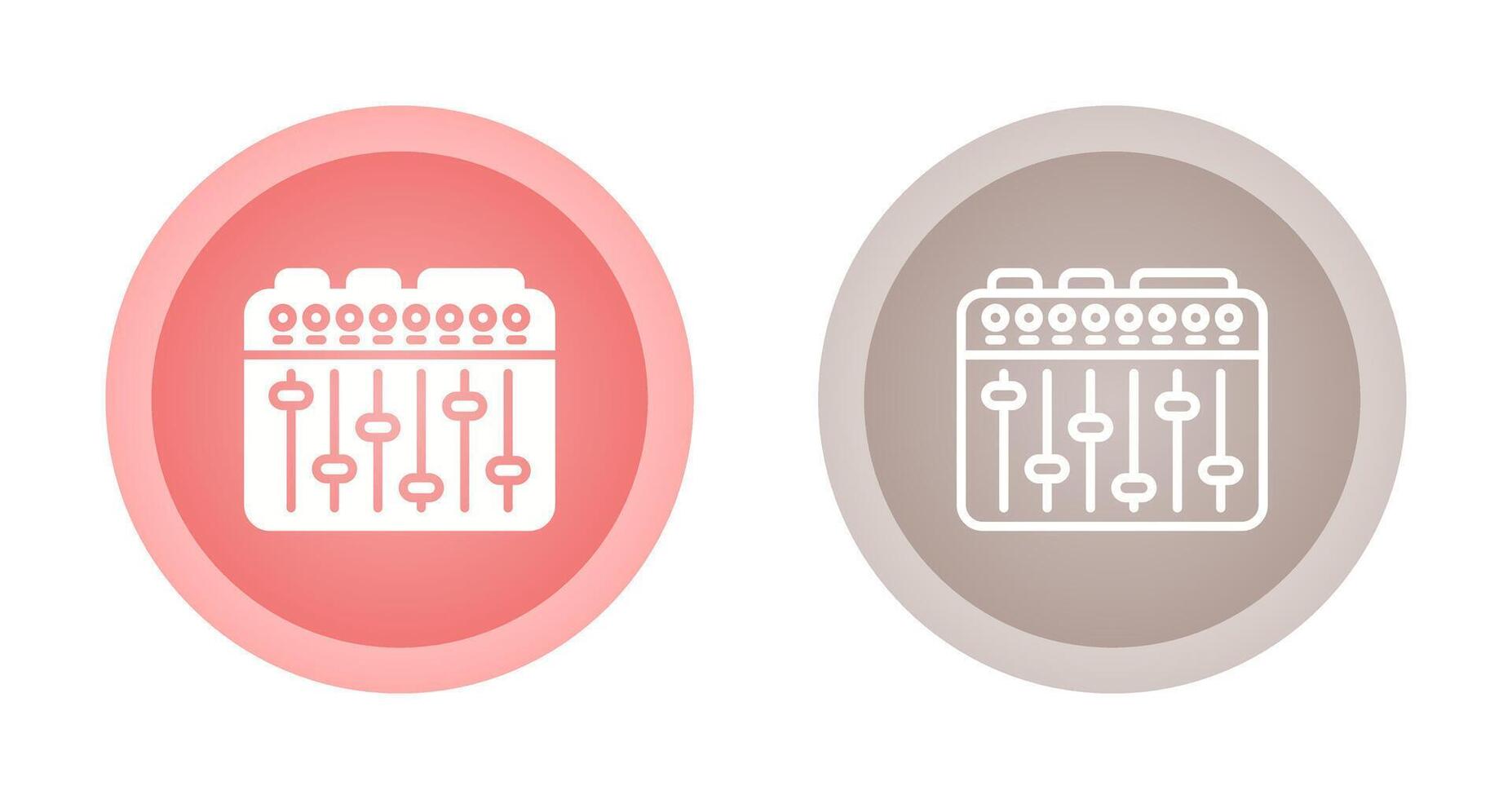 Sound Mixer Vector Icon