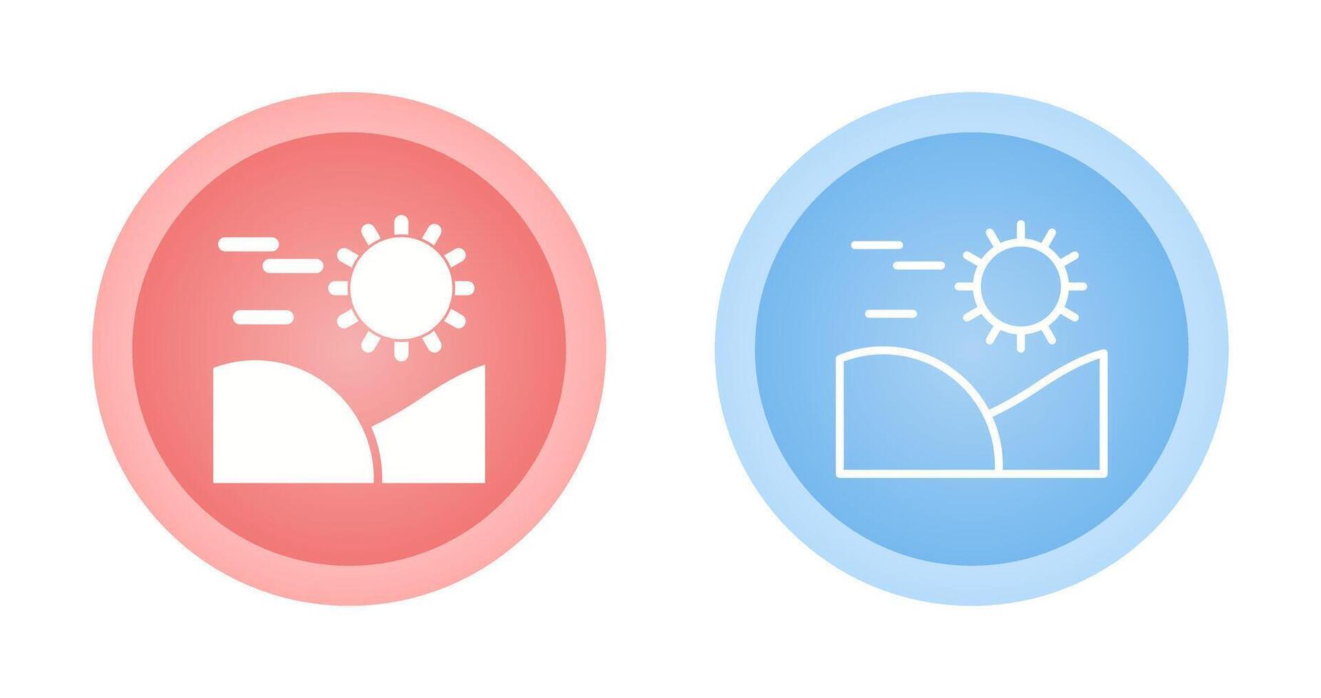 Desert Vector Icon