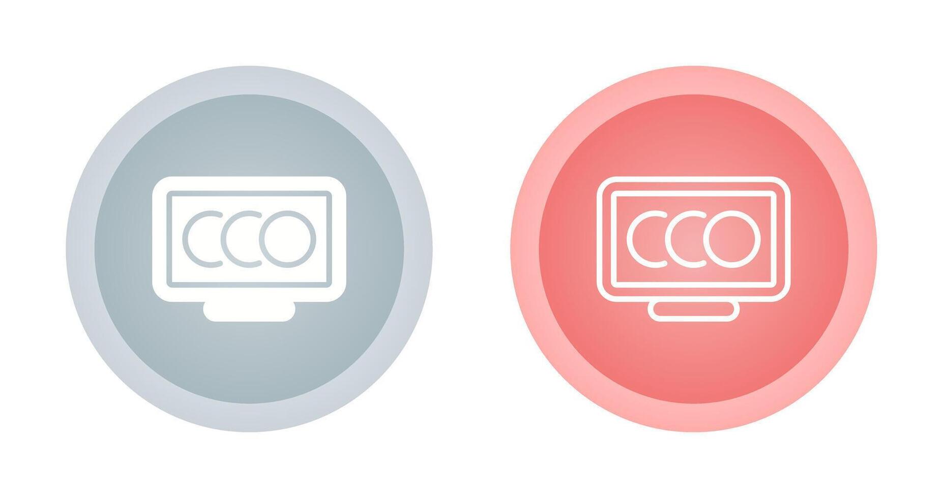 Desktop Computer Vector Icon