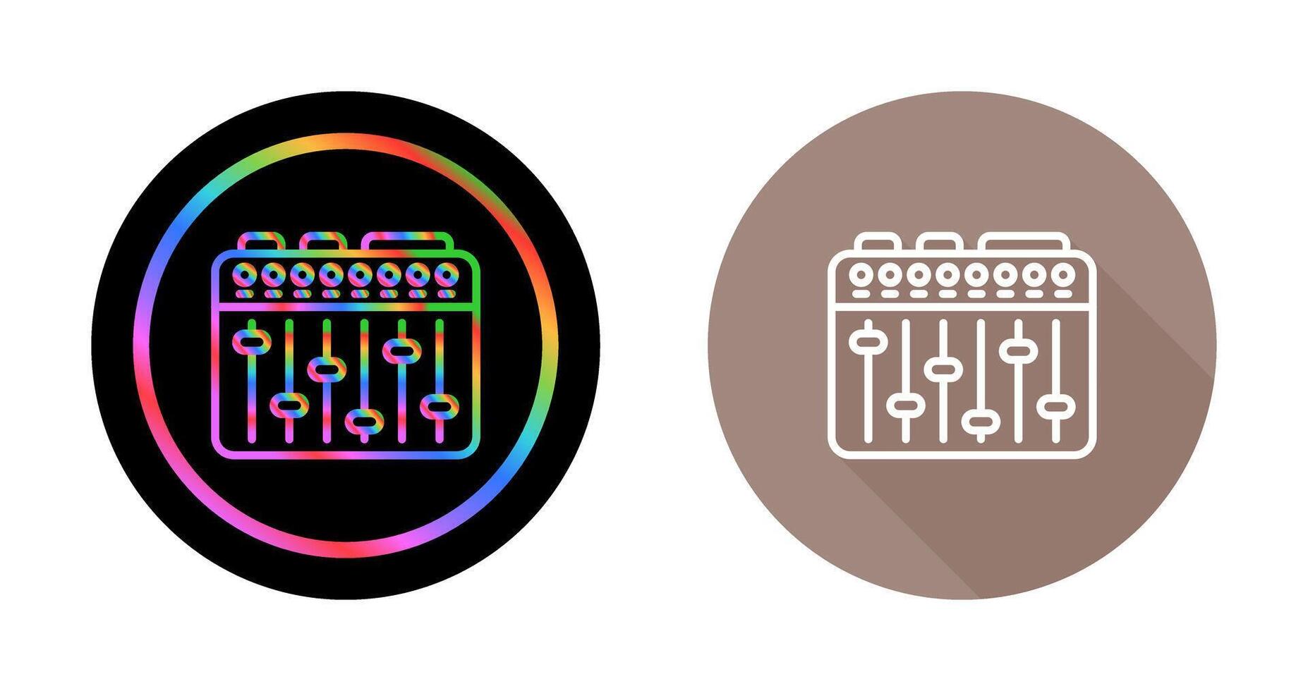 Sound Mixer Vector Icon