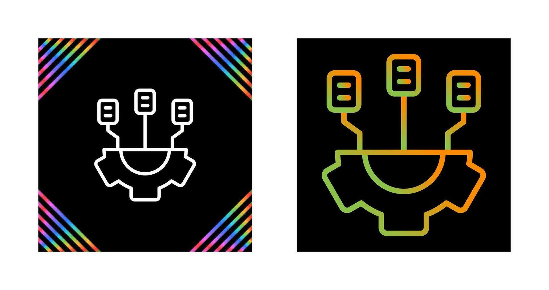 Infrastructure as a Service Vector Icon